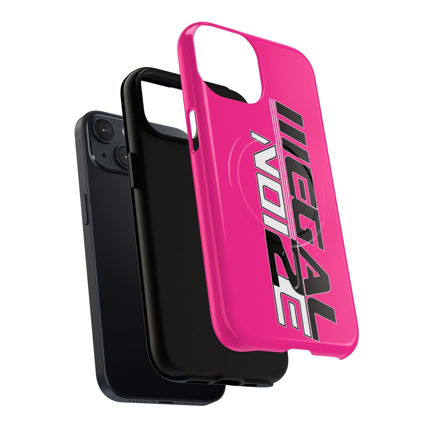 Illegal NoiZe Hot Pink Tough Magnetic iPhone Case
