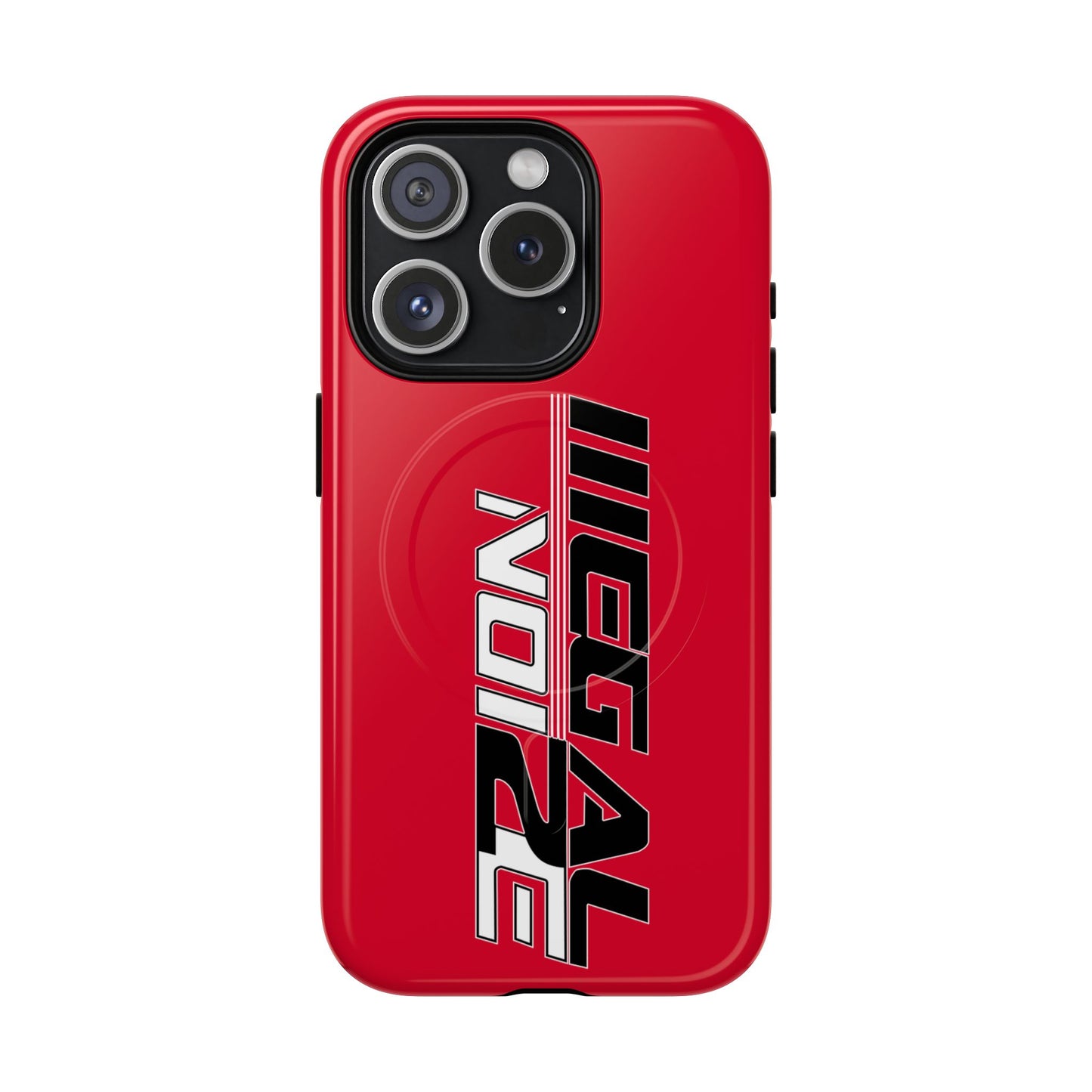 Illegal NoiZe Racing Red Tough Magnetic iPhone Case