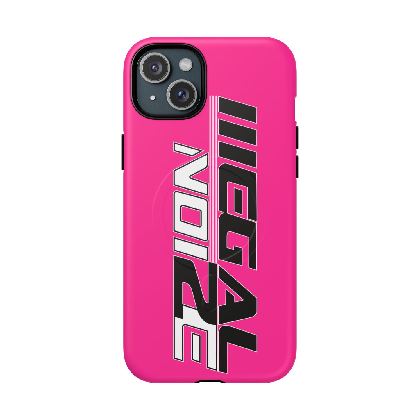 Illegal NoiZe Hot Pink Tough Magnetic iPhone Case