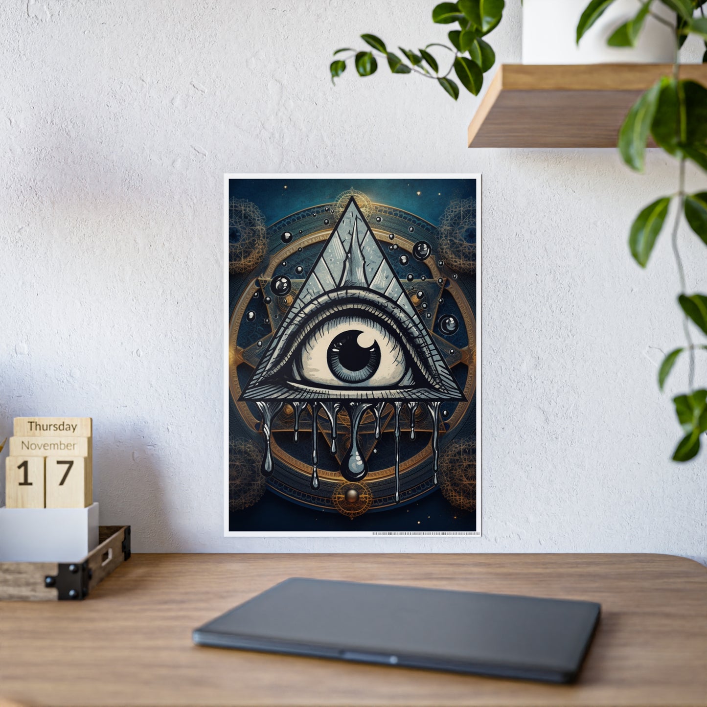 All-Seeing Eye Gloss Poster