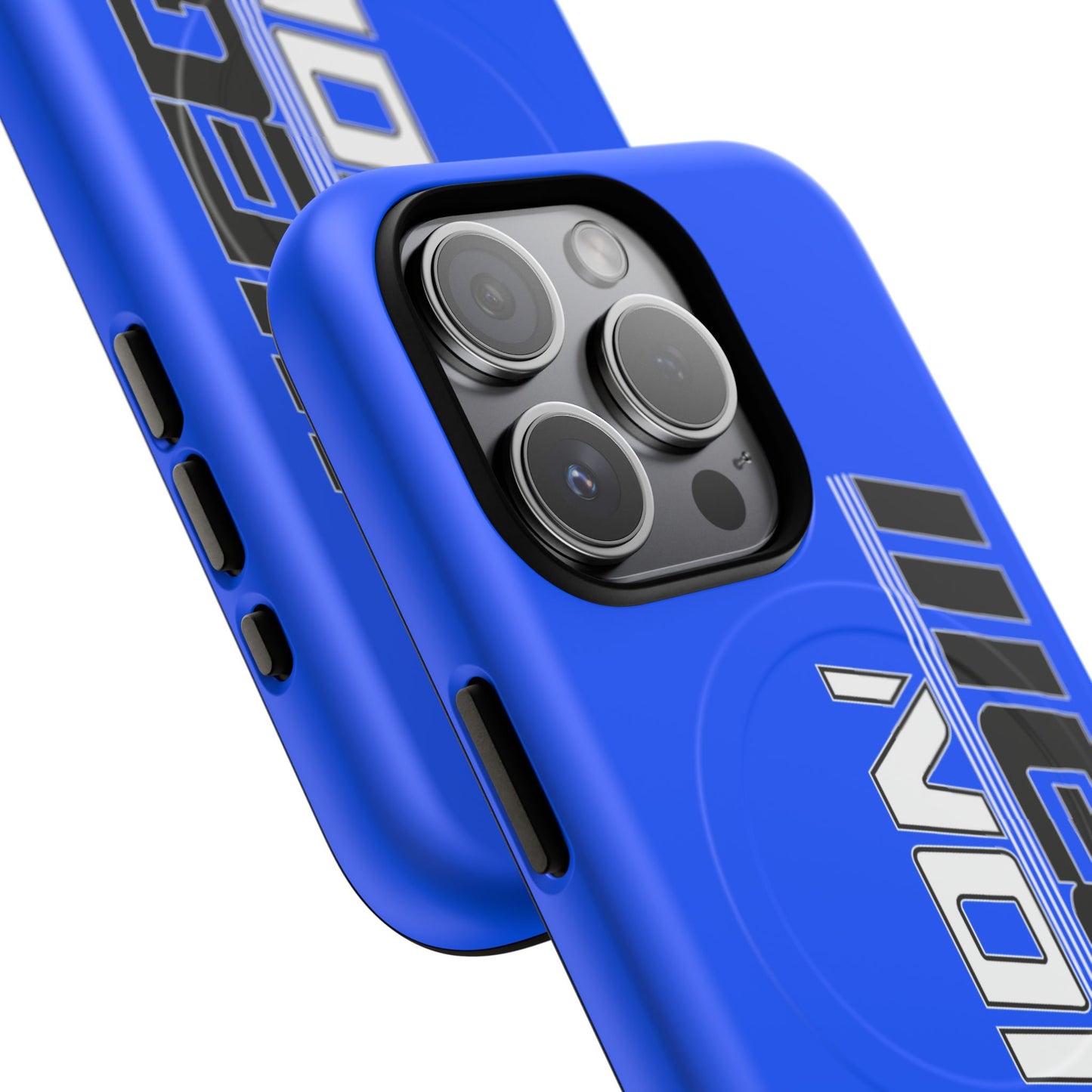 Illegal NoiZe Electric Blue Tough Magnetic iPhone Case