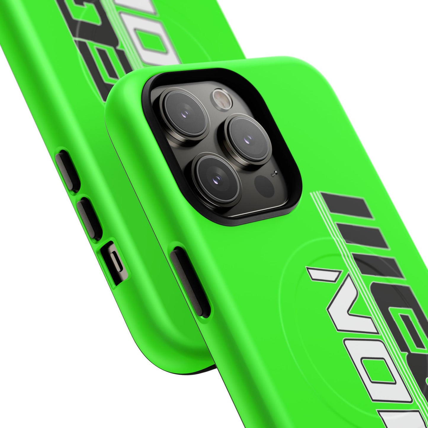 Illegal NoiZe Neon Green Tough Magnetic iPhone Case