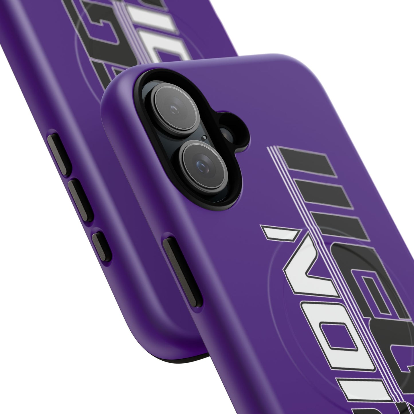 Illegal NoiZe Deep Purple Tough Magnetic iPhone Case