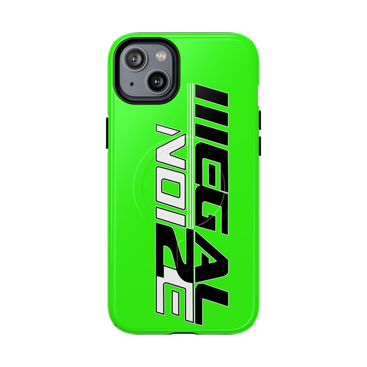 Illegal NoiZe Neon Green Tough Magnetic iPhone Case