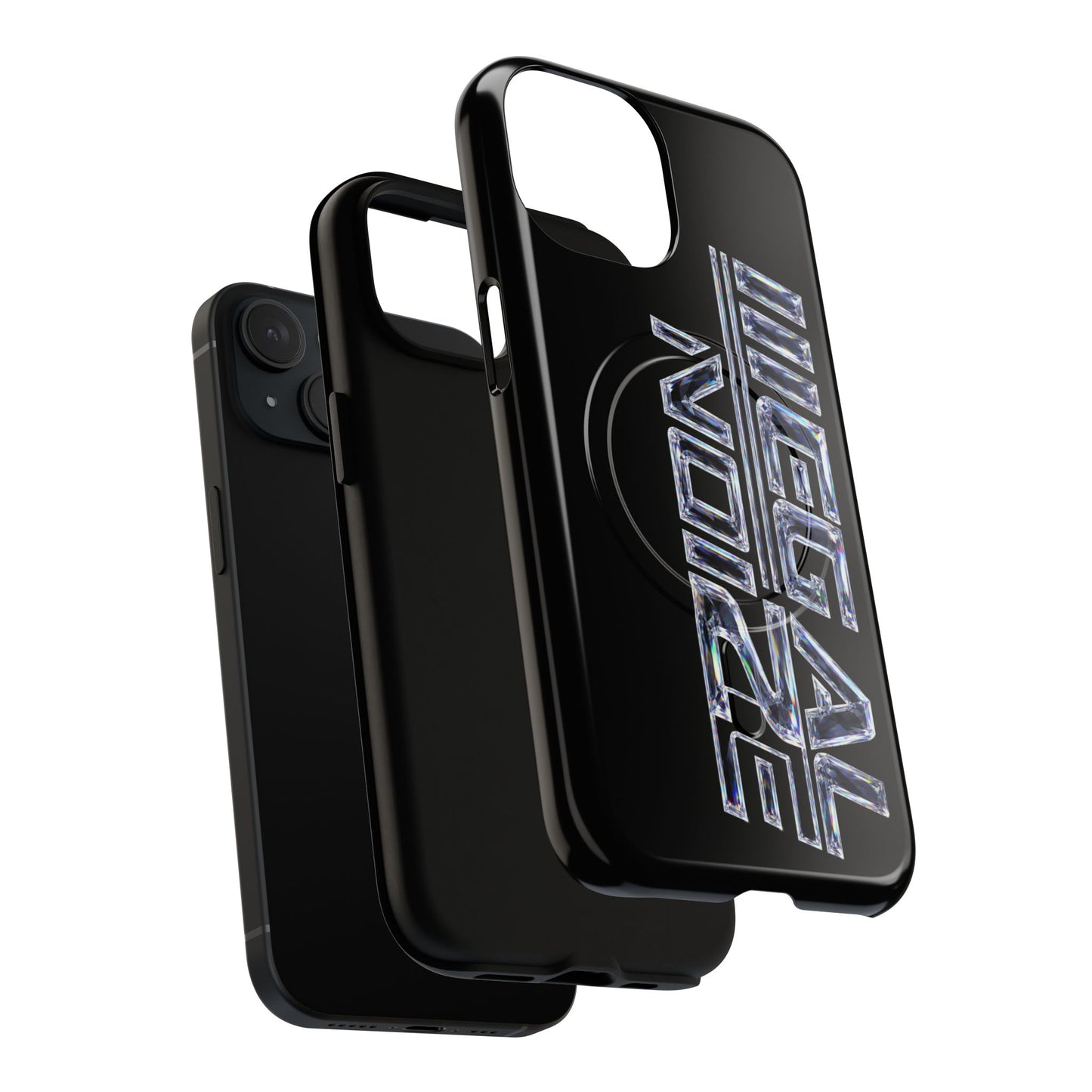 Illegal NoiZe Black Diamond Tough Magnetic iPhone Case