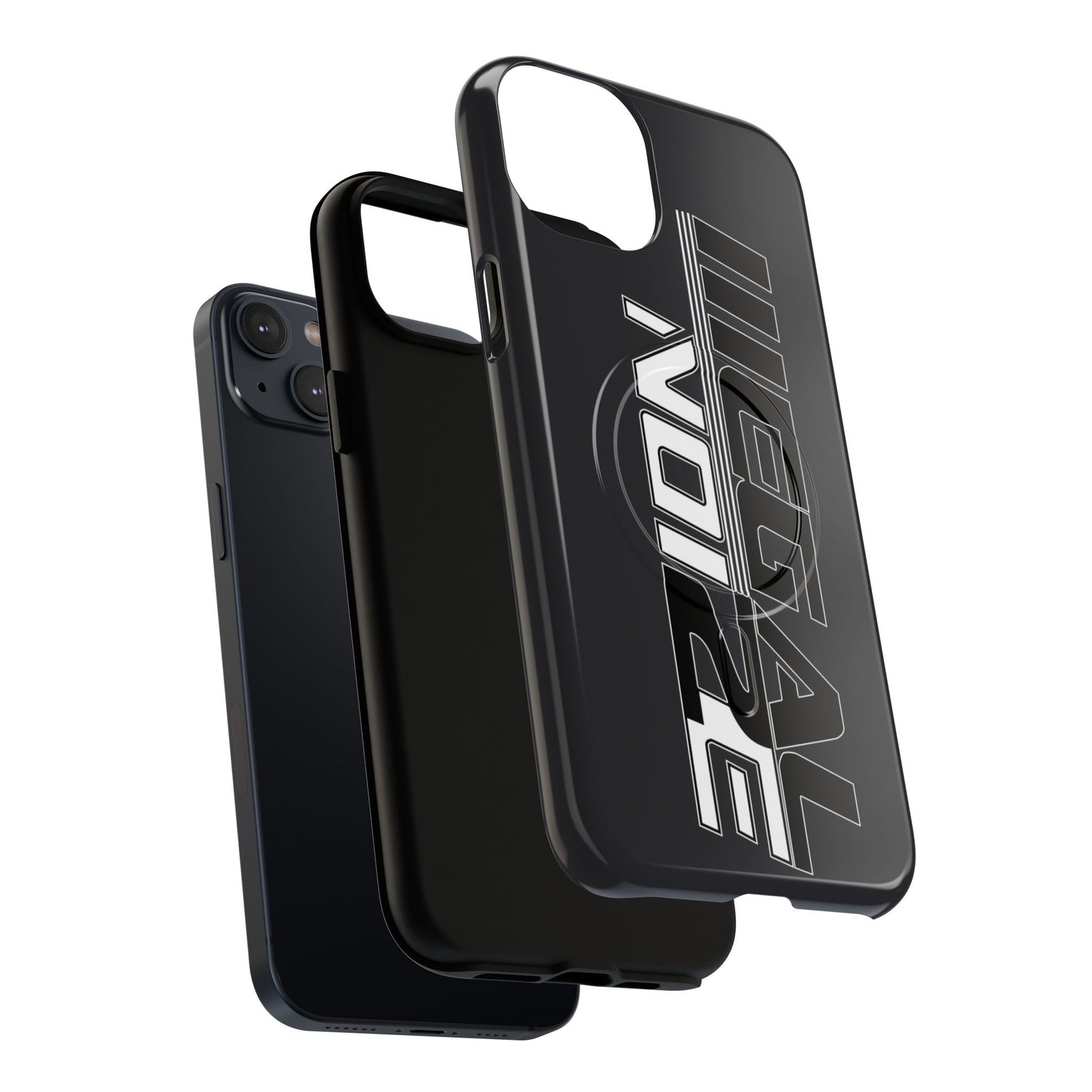 Illegal NoiZe Gunmetal Graphite Tough Magnetic iPhone Case