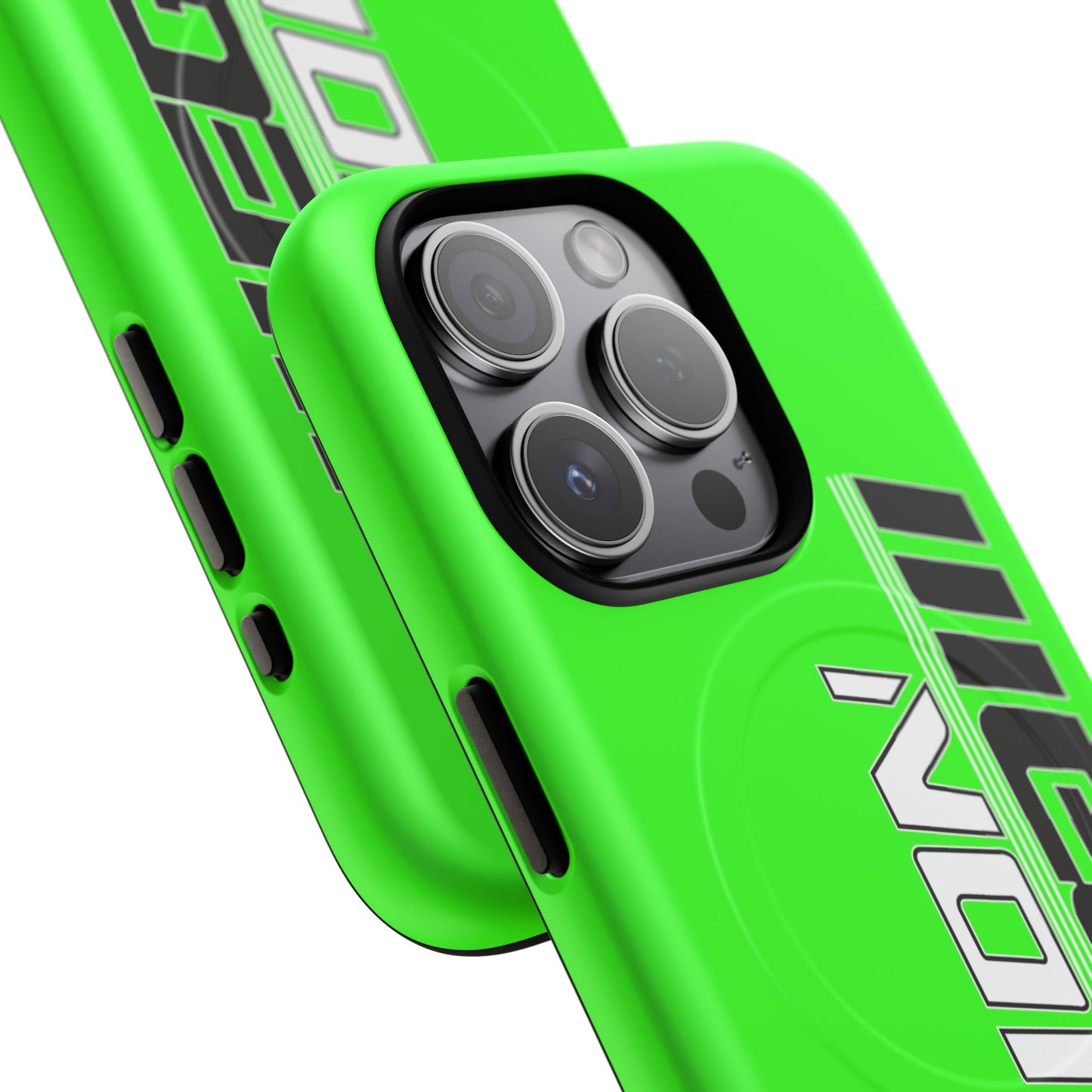 Illegal NoiZe Neon Green Tough Magnetic iPhone Case