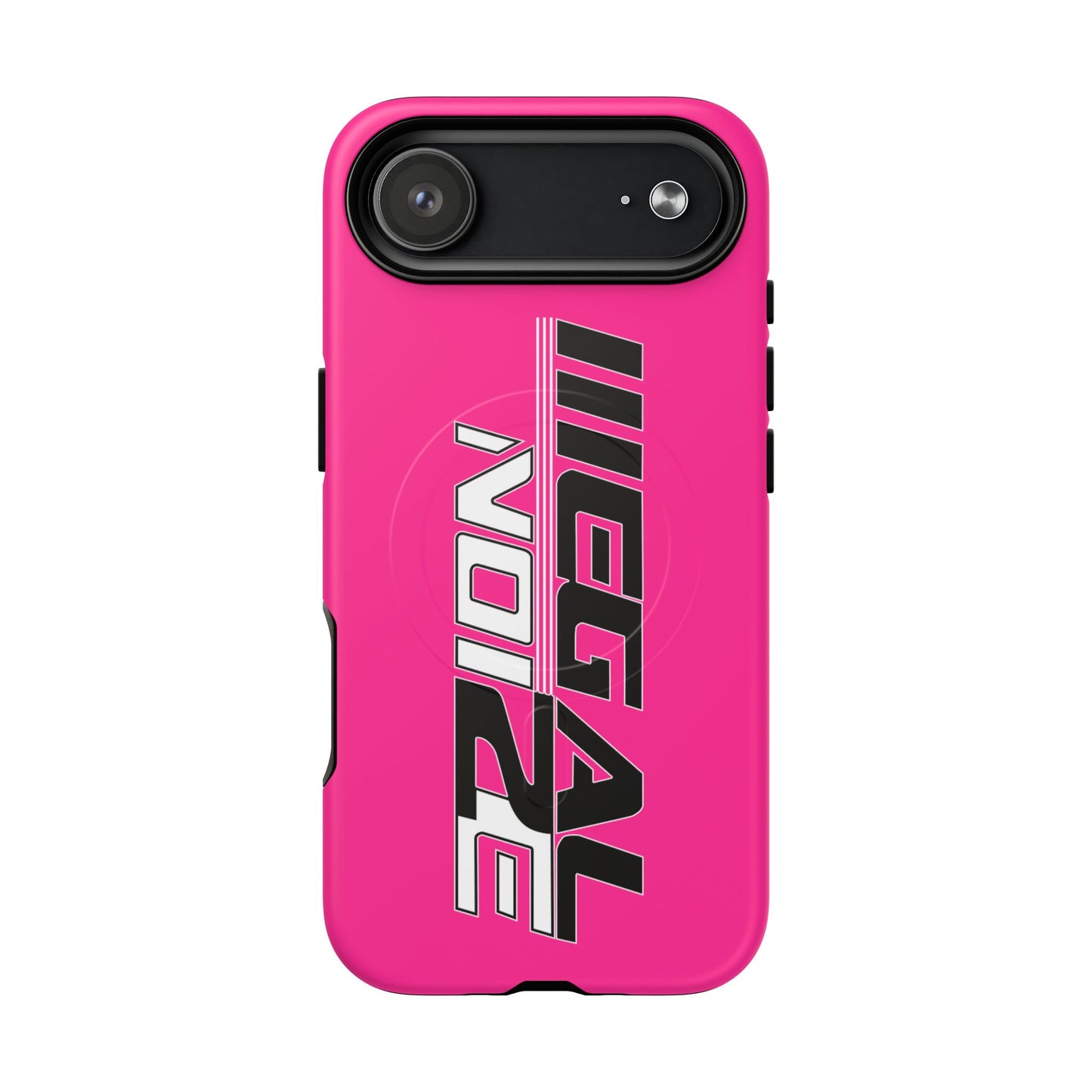 Illegal NoiZe Hot Pink Tough Magnetic iPhone Case