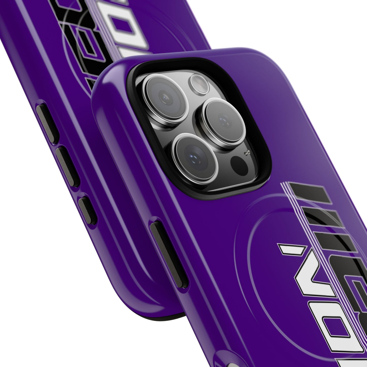 Illegal NoiZe Deep Purple Tough Magnetic iPhone Case