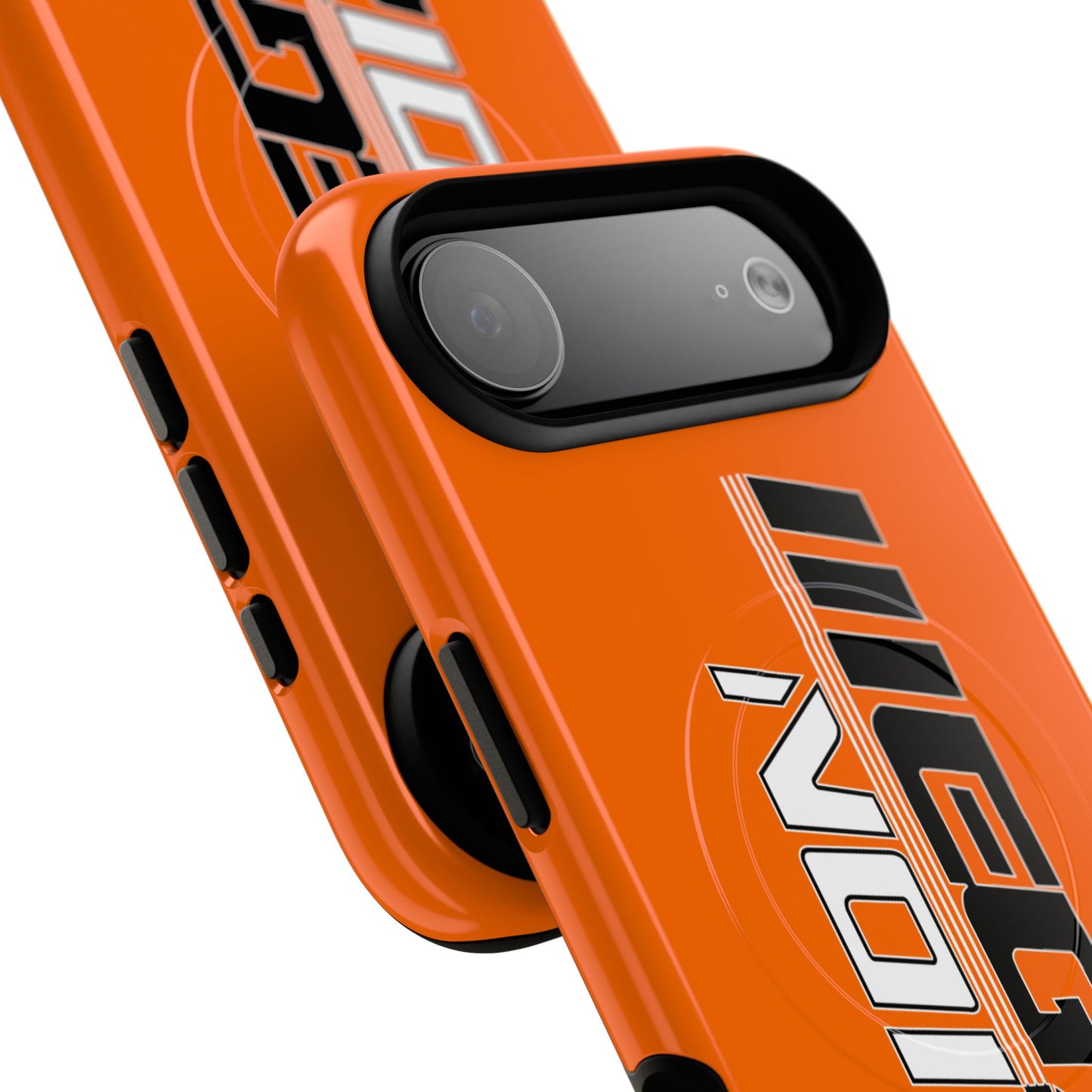 Illegal NoiZe Cosmic Orange Tough Magnetic iPhone Case