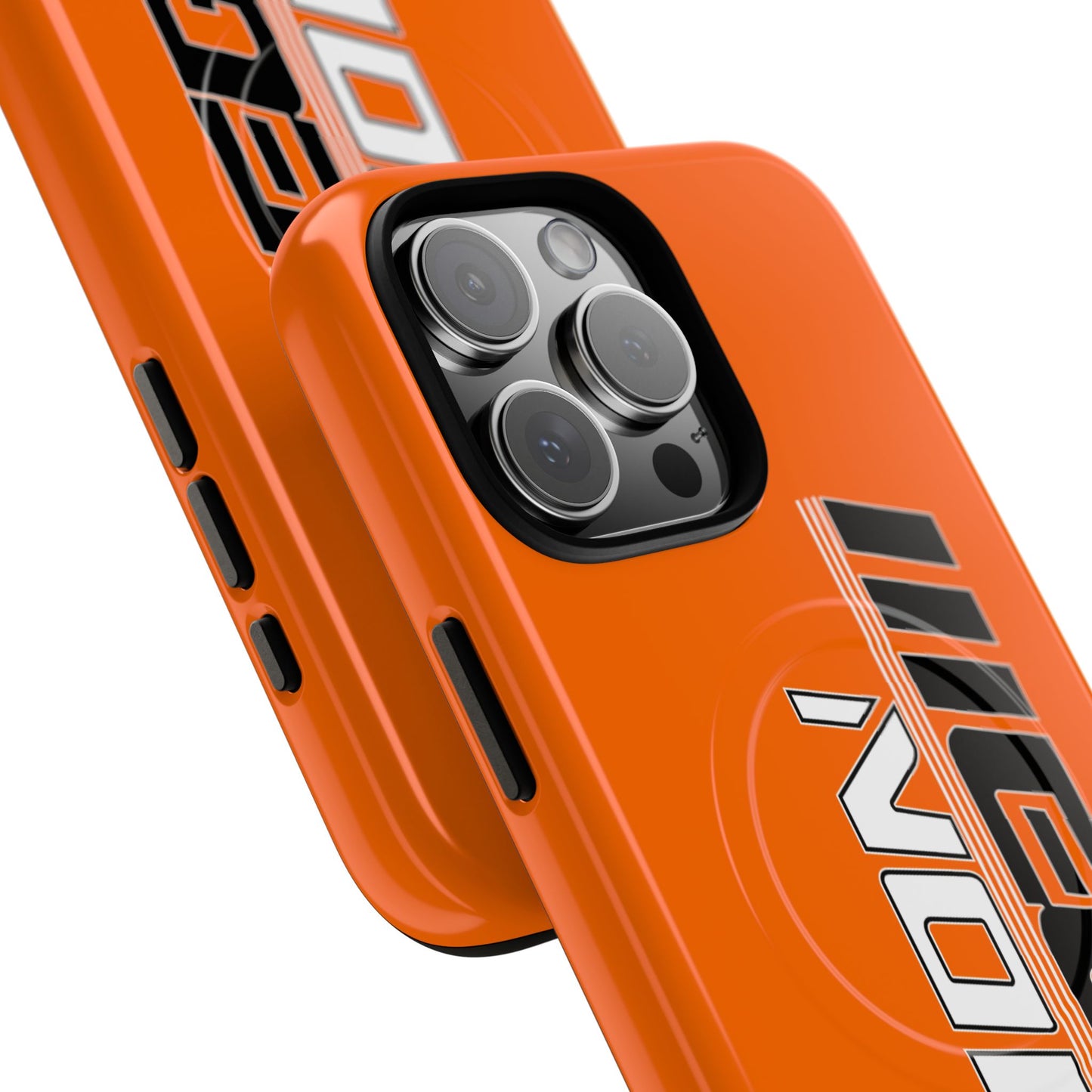 Illegal NoiZe Cosmic Orange Tough Magnetic iPhone Case
