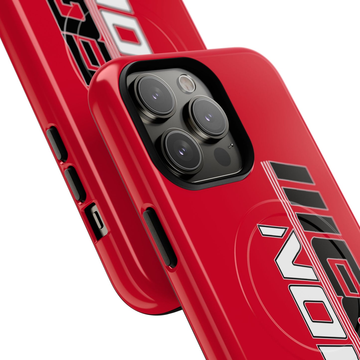Illegal NoiZe Racing Red Tough Magnetic iPhone Case