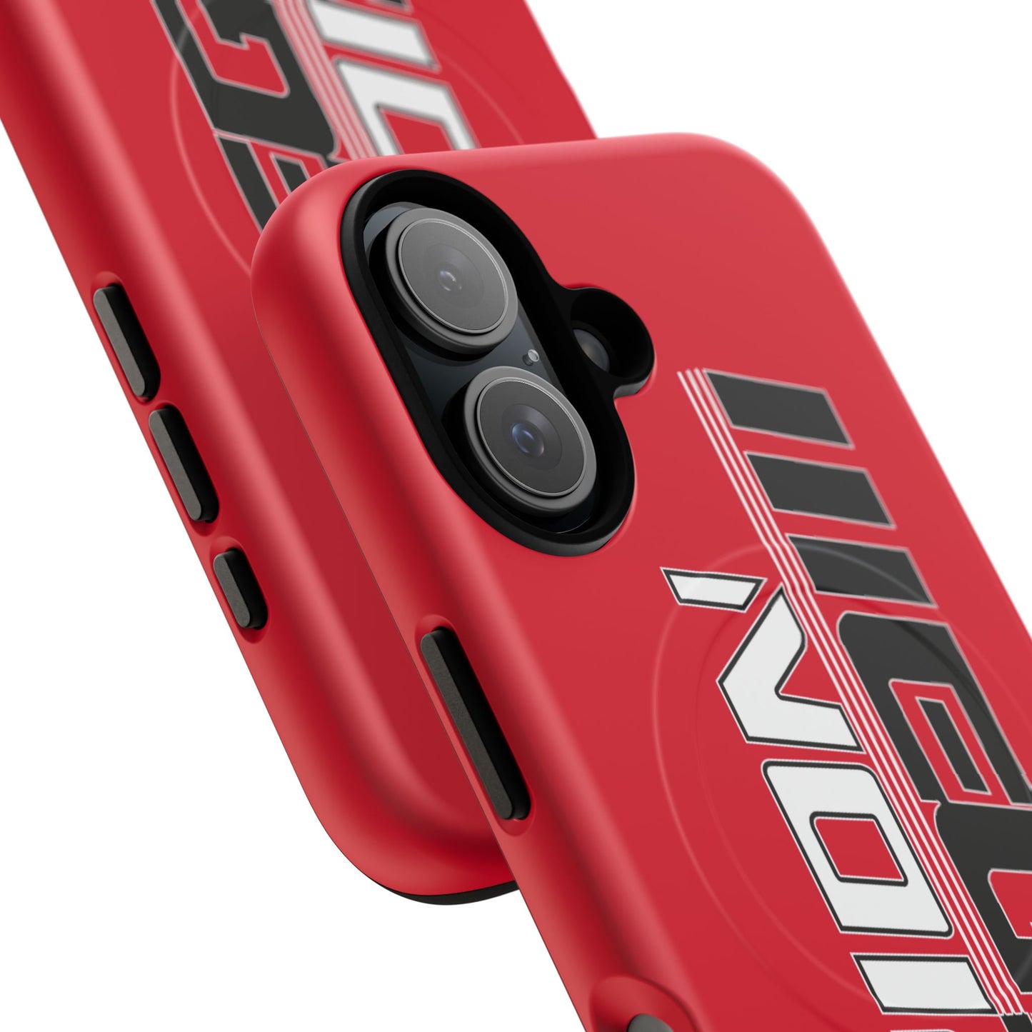 Illegal NoiZe Racing Red Tough Magnetic iPhone Case