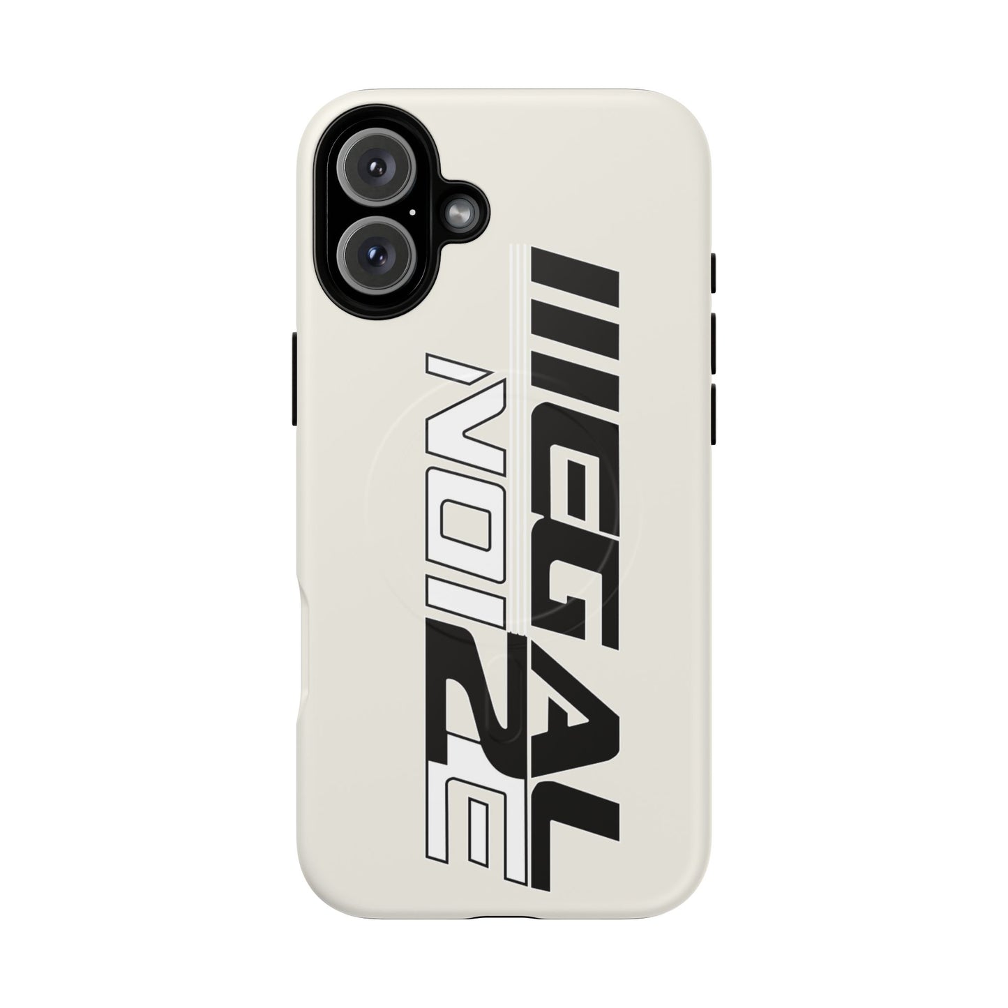 Illegal NoiZe Frost White Tough Magnetic iPhone Case