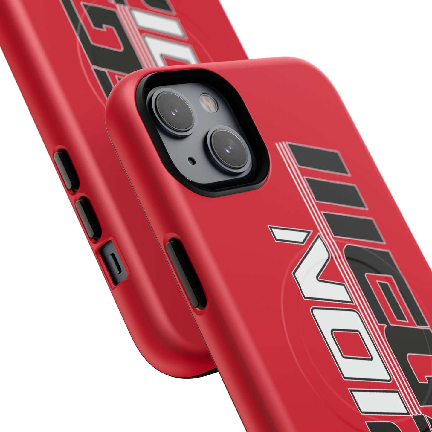 Illegal NoiZe Racing Red Tough Magnetic iPhone Case