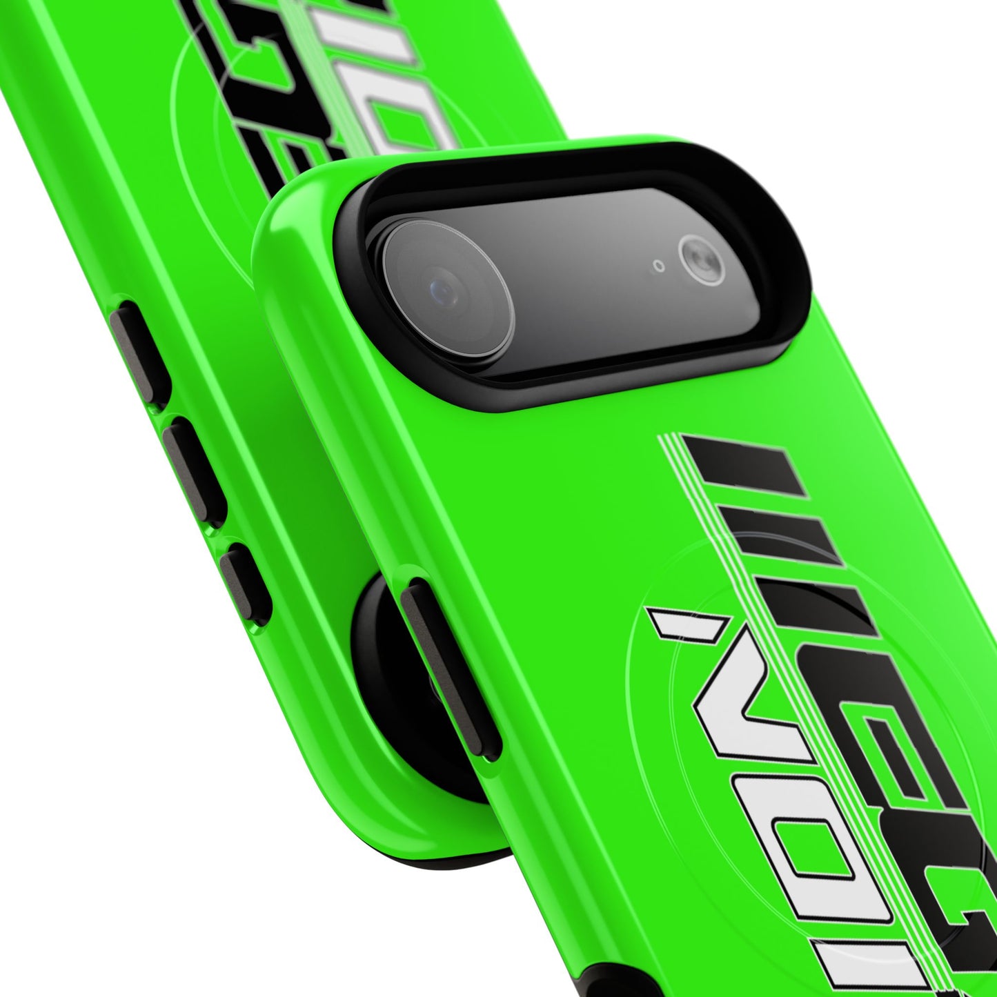 Illegal NoiZe Neon Green Tough Magnetic iPhone Case