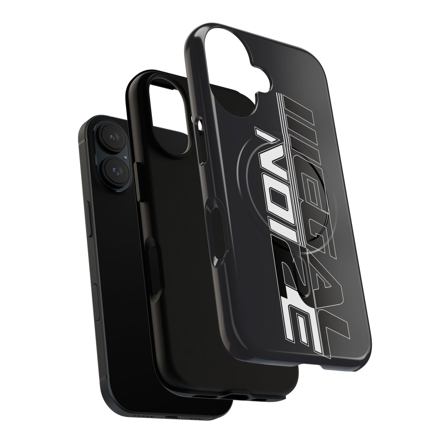 Illegal NoiZe Gunmetal Graphite Tough Magnetic iPhone Case