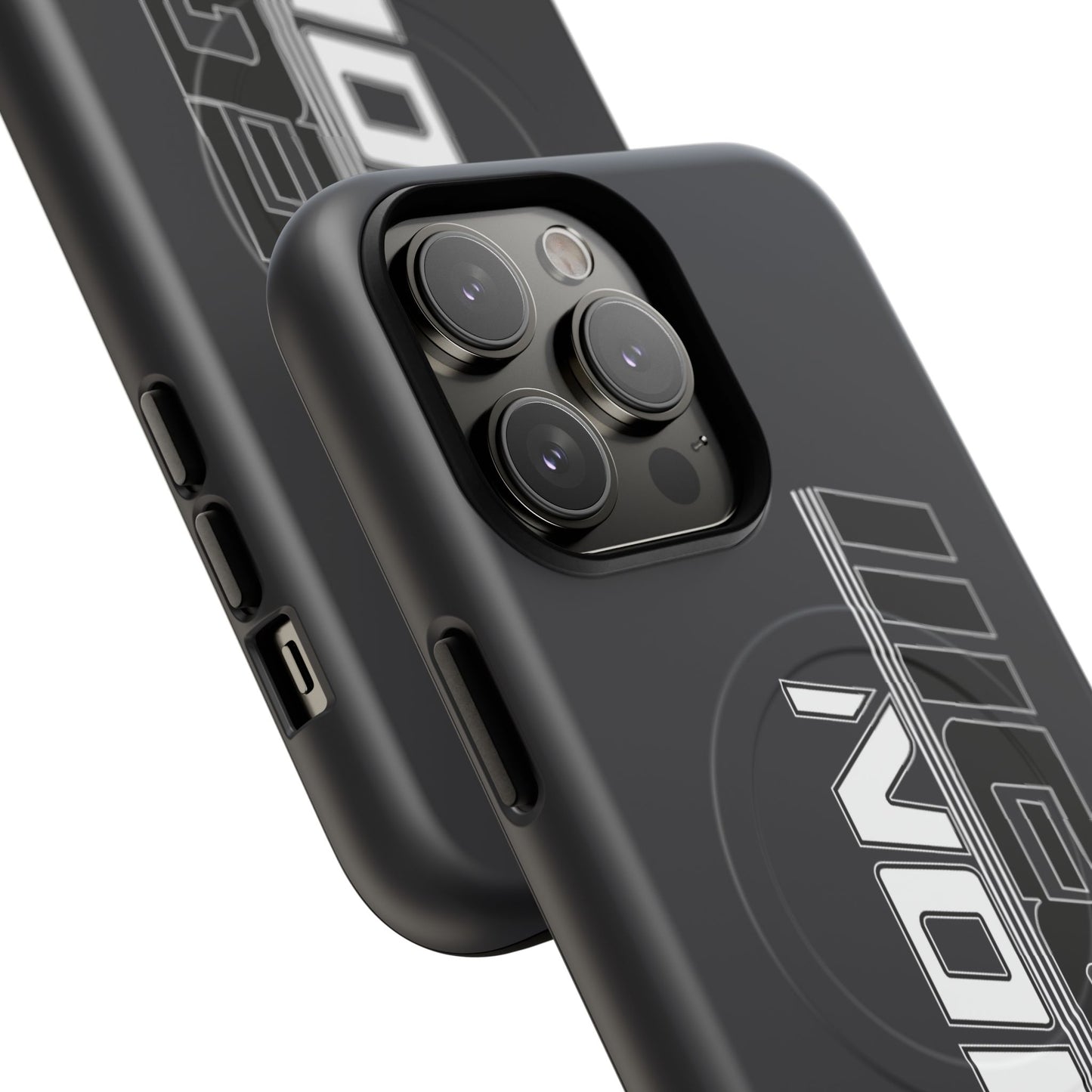 Illegal NoiZe Gunmetal Graphite Tough Magnetic iPhone Case
