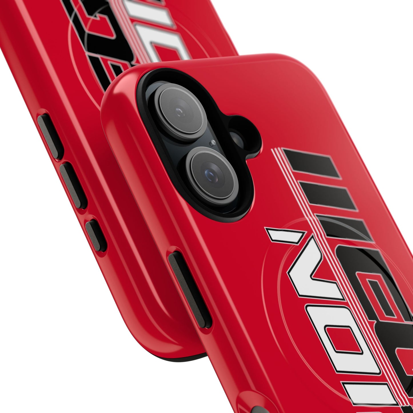 Illegal NoiZe Racing Red Tough Magnetic iPhone Case