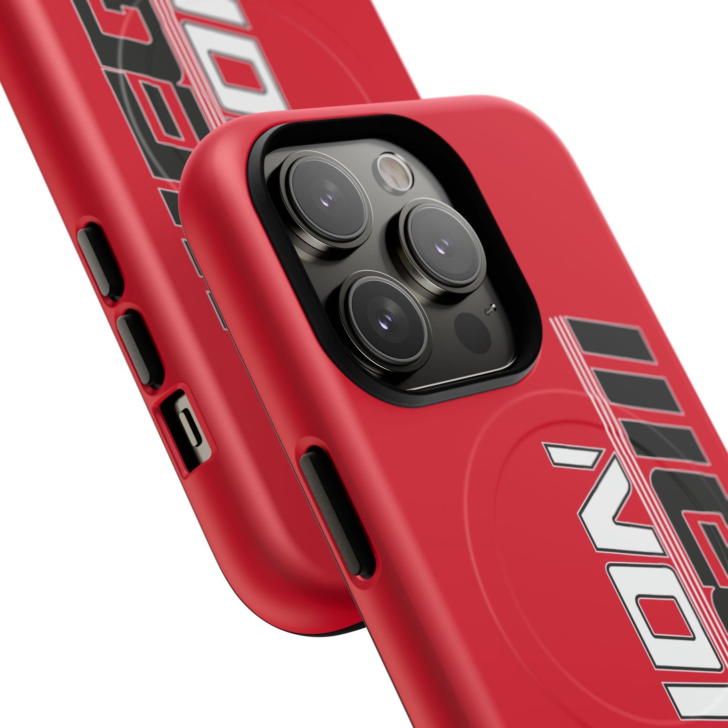 Illegal NoiZe Racing Red Tough Magnetic iPhone Case