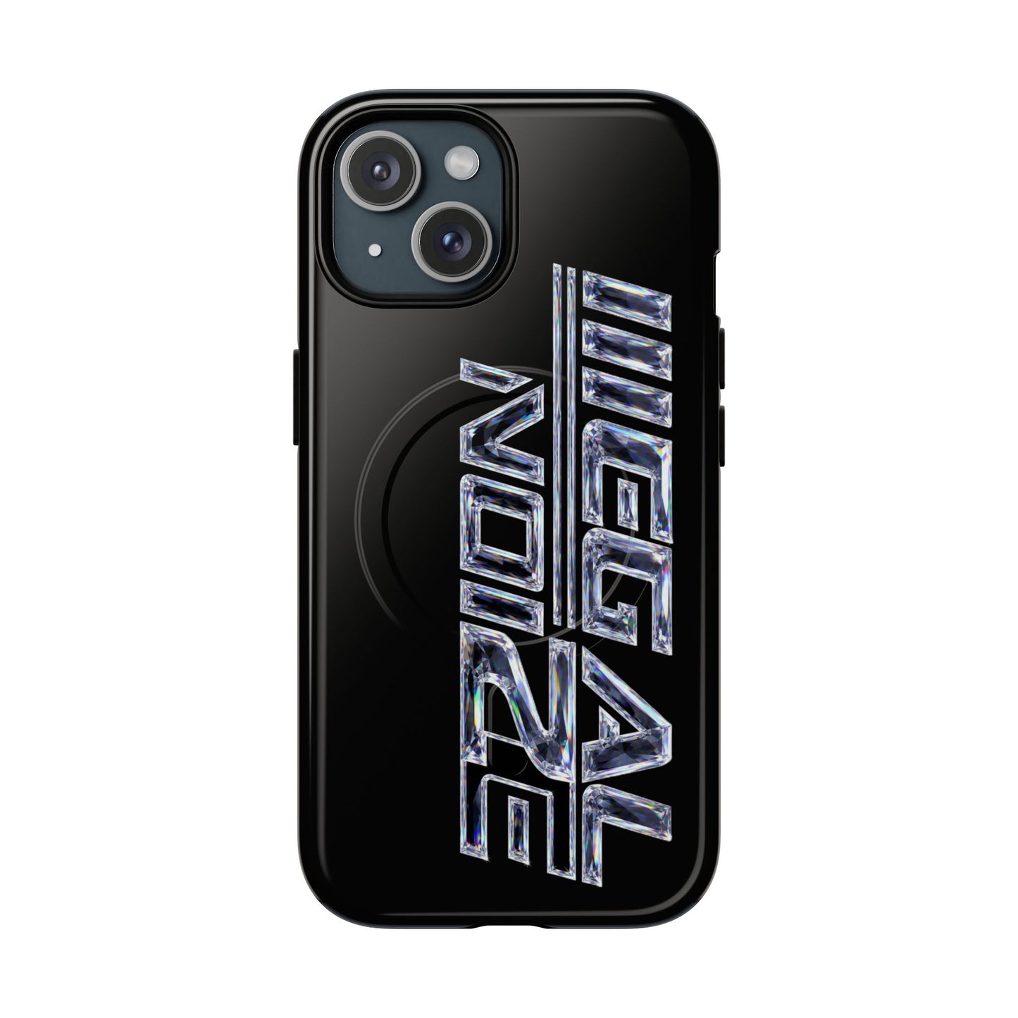 Illegal NoiZe Black Diamond Tough Magnetic iPhone Case