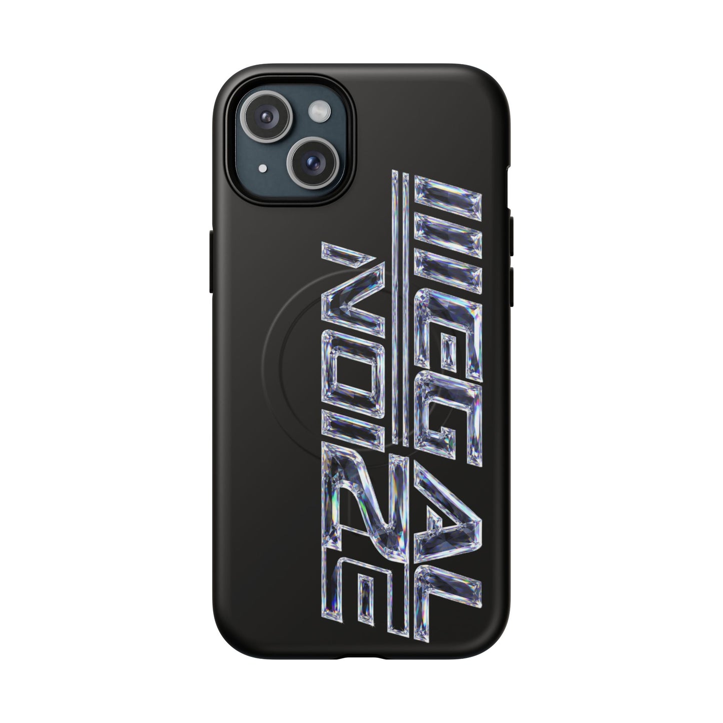 Illegal NoiZe Black Diamond Tough Magnetic iPhone Case