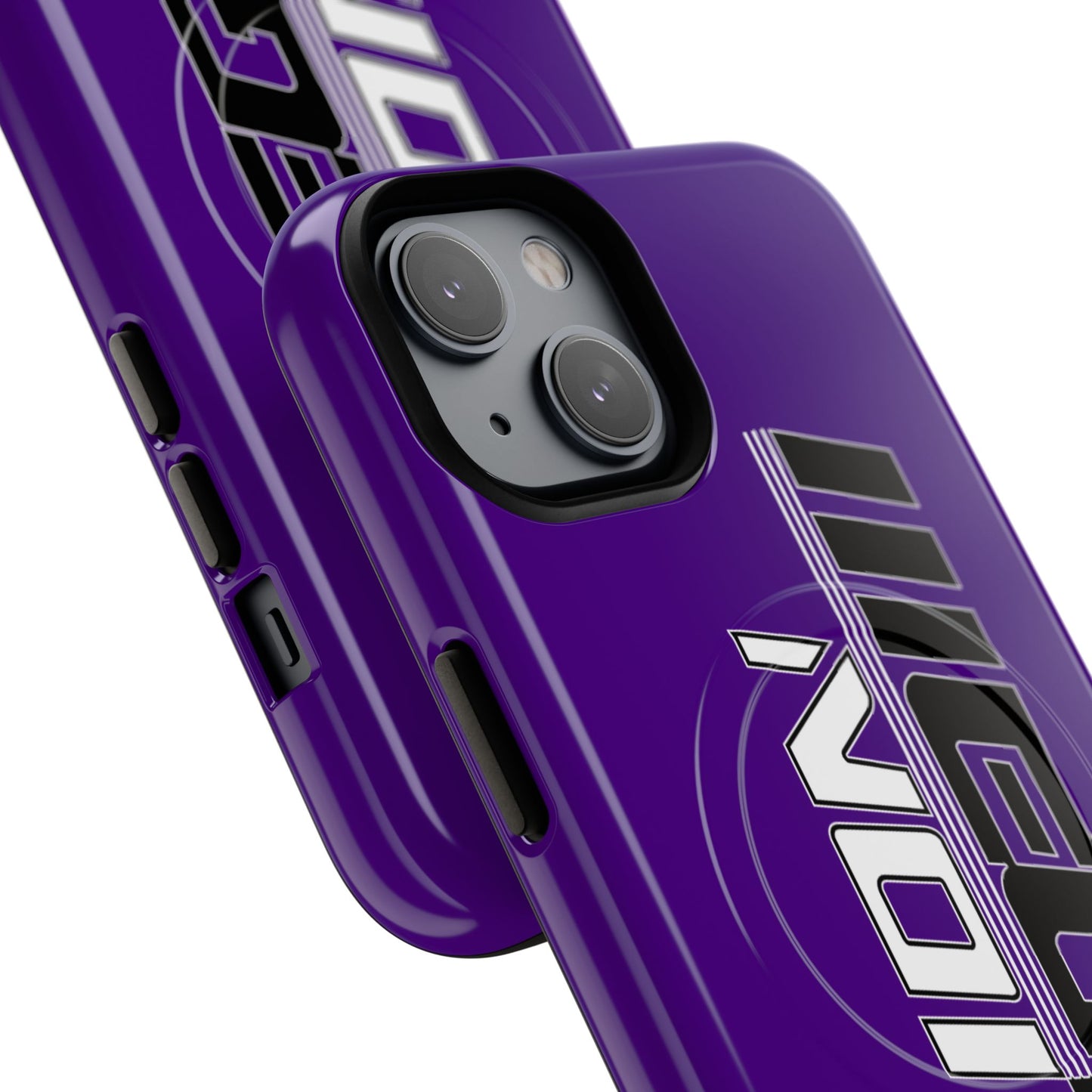 Illegal NoiZe Deep Purple Tough Magnetic iPhone Case