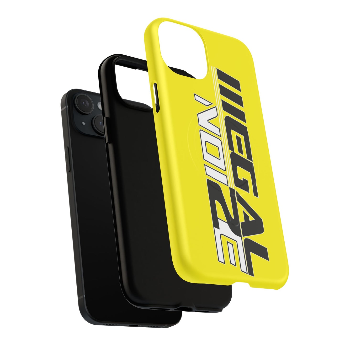Illegal NoiZe Yellow Tough Magnetic iPhone Case