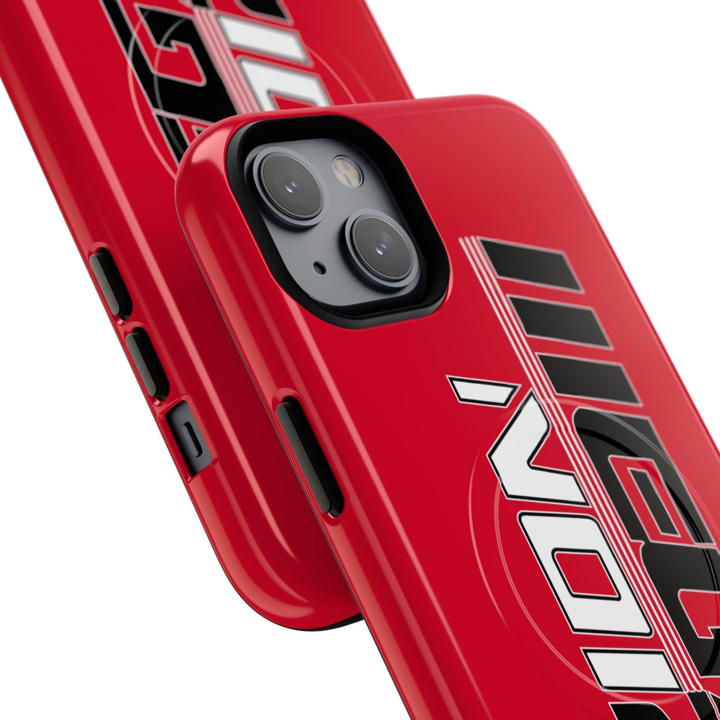 Illegal NoiZe Racing Red Tough Magnetic iPhone Case