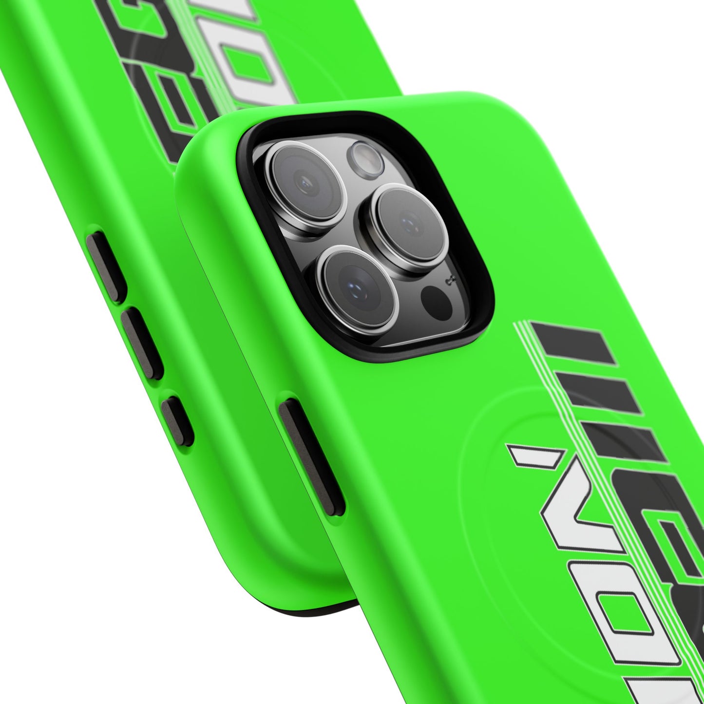 Illegal NoiZe Neon Green Tough Magnetic iPhone Case