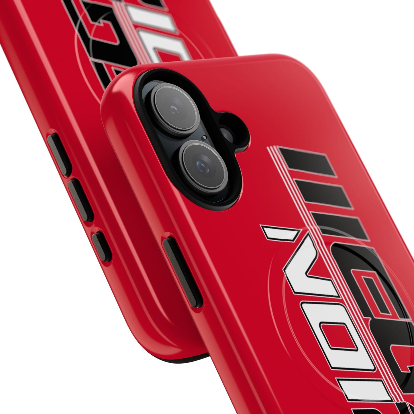 Illegal NoiZe Racing Red Tough Magnetic iPhone Case