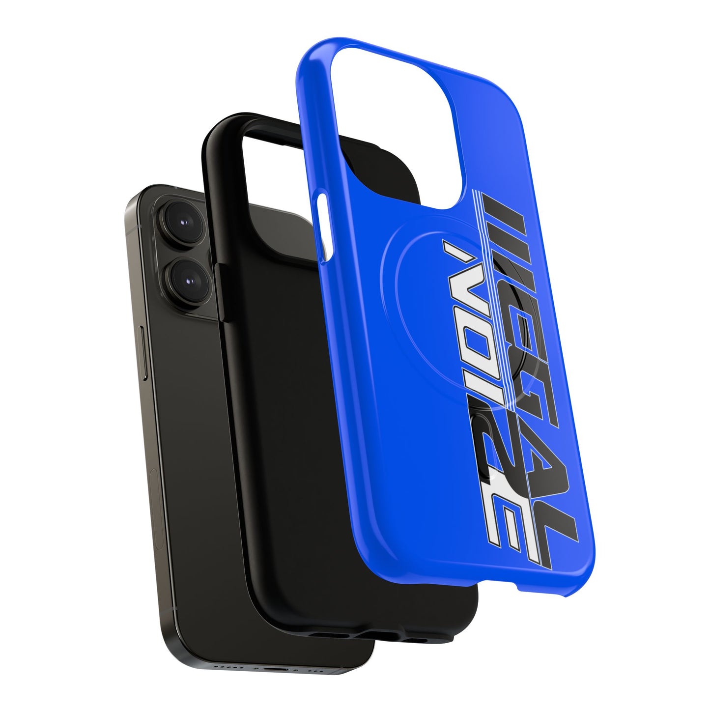 Illegal NoiZe Electric Blue Tough Magnetic iPhone Case