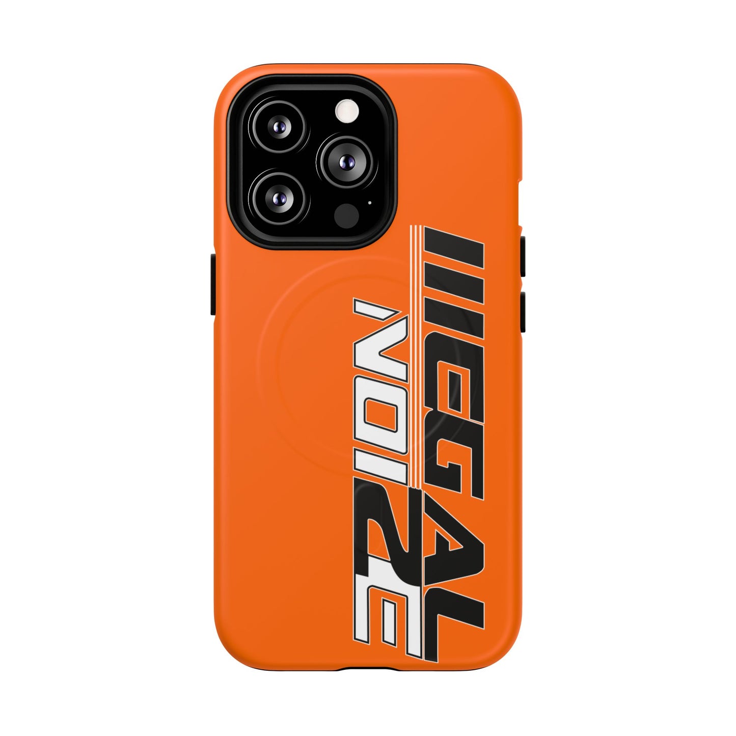 Illegal NoiZe Cosmic Orange Tough Magnetic iPhone Case