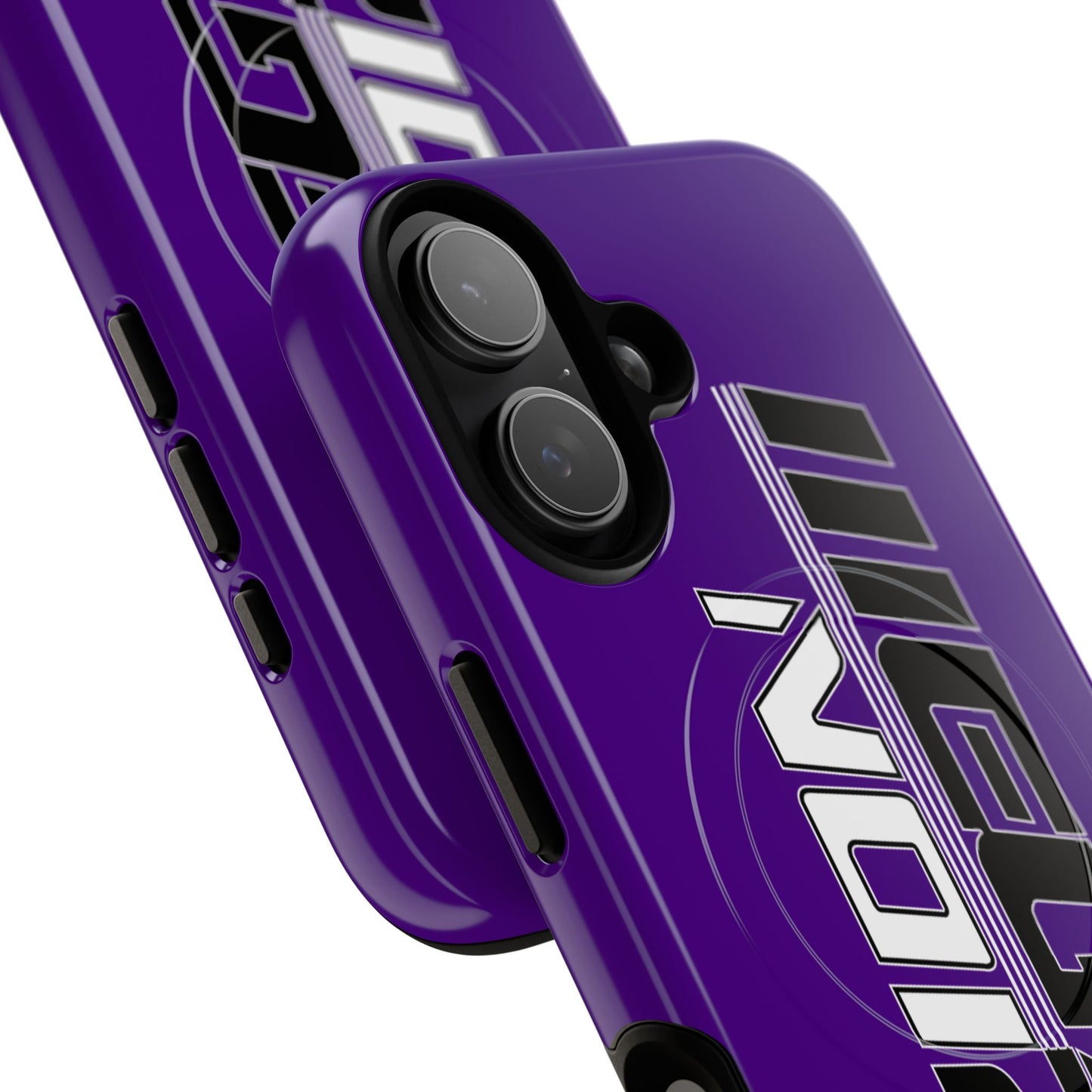 Illegal NoiZe Deep Purple Tough Magnetic iPhone Case