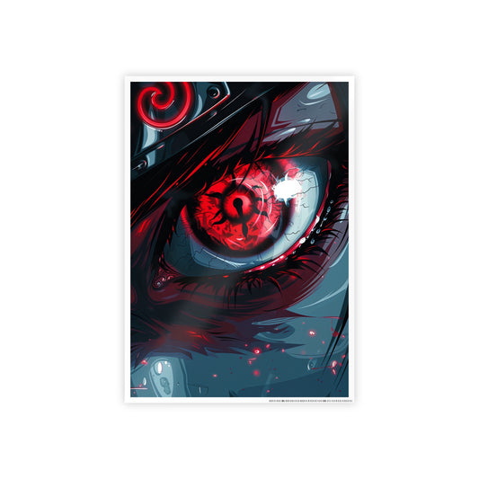 Evil Ninja Eye Gloss Poster