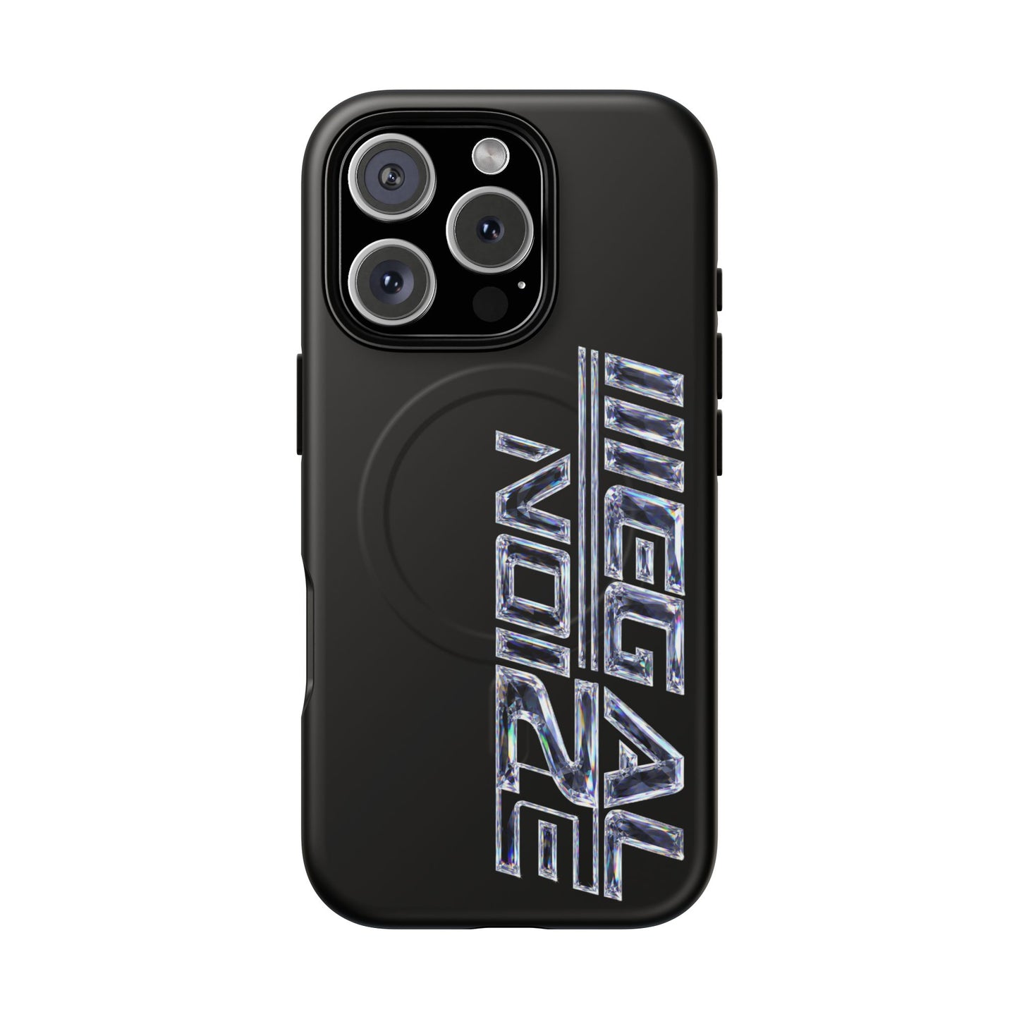Illegal NoiZe Black Diamond Tough Magnetic iPhone Case