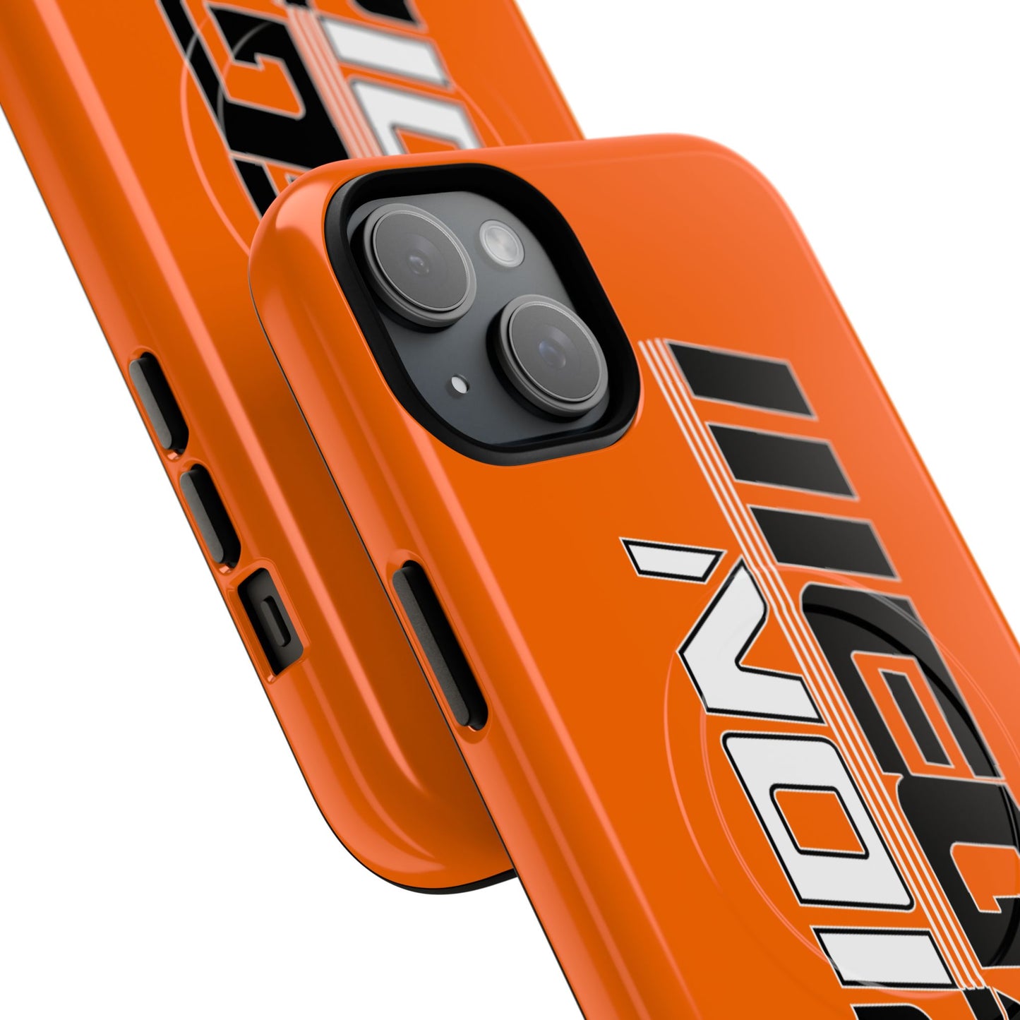 Illegal NoiZe Cosmic Orange Tough Magnetic iPhone Case