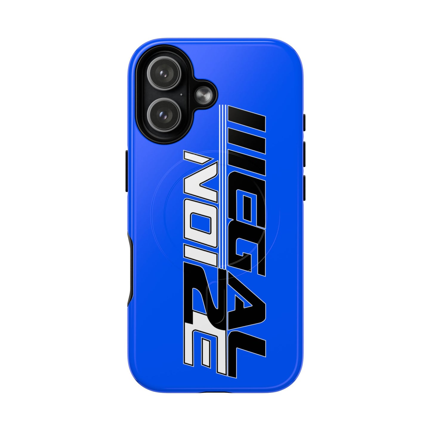 Illegal NoiZe Electric Blue Tough Magnetic iPhone Case