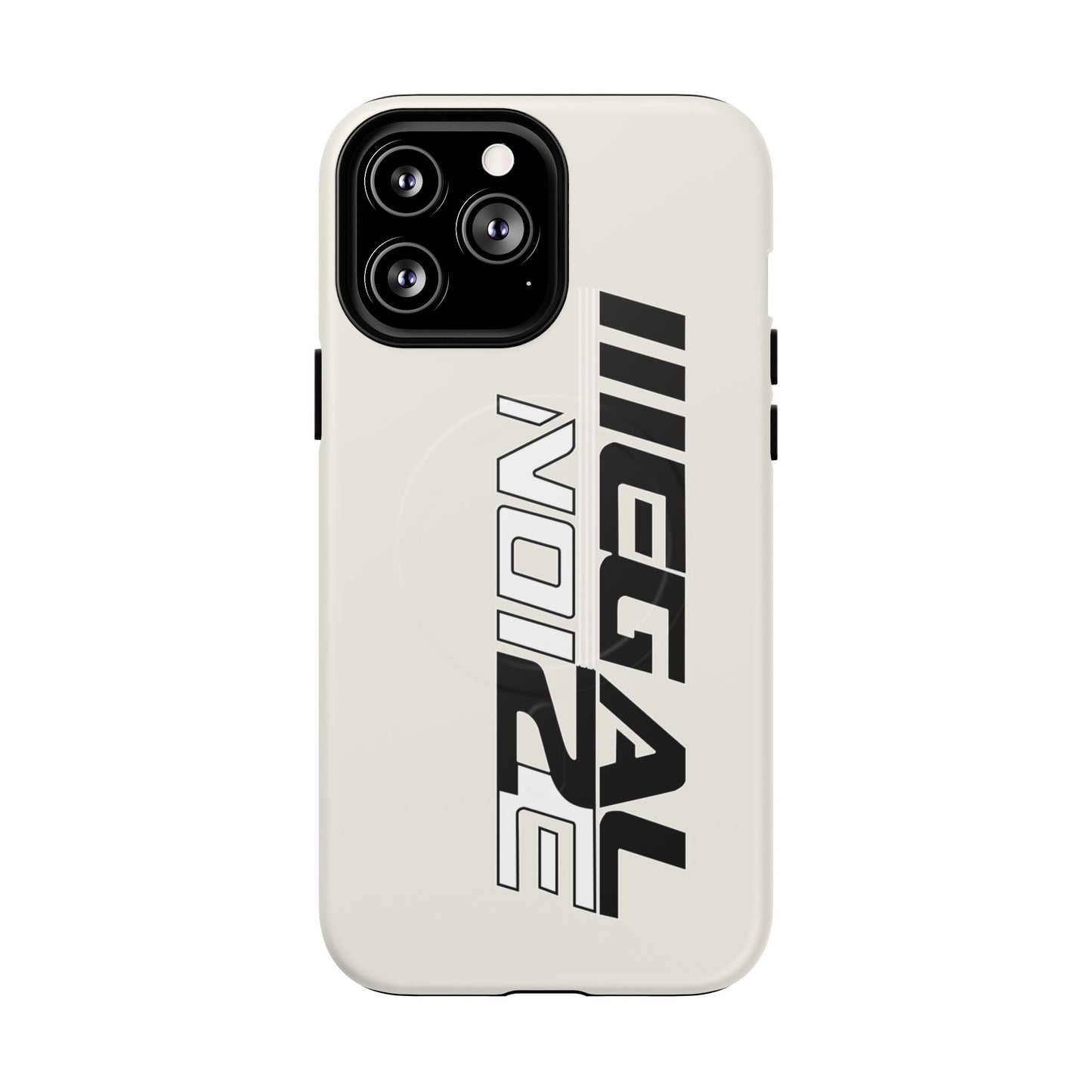 Illegal NoiZe Frost White Tough Magnetic iPhone Case