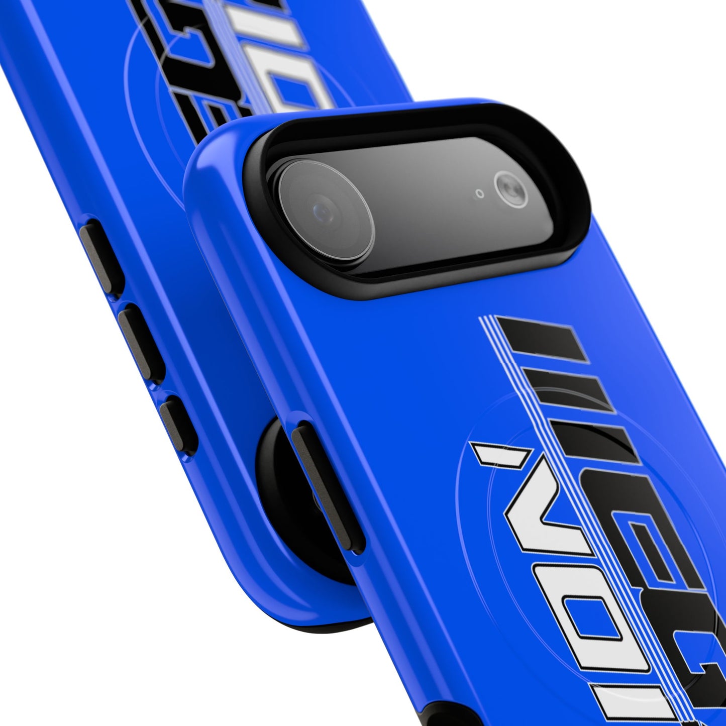 Illegal NoiZe Electric Blue Tough Magnetic iPhone Case