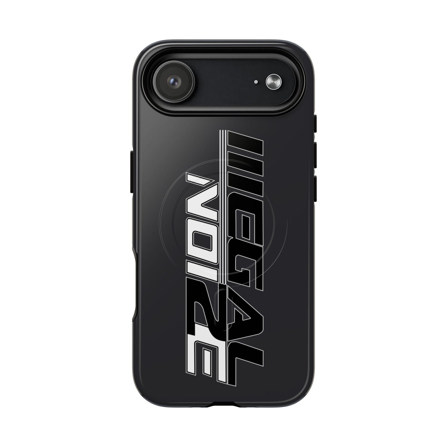 Illegal NoiZe Gunmetal Graphite Tough Magnetic iPhone Case