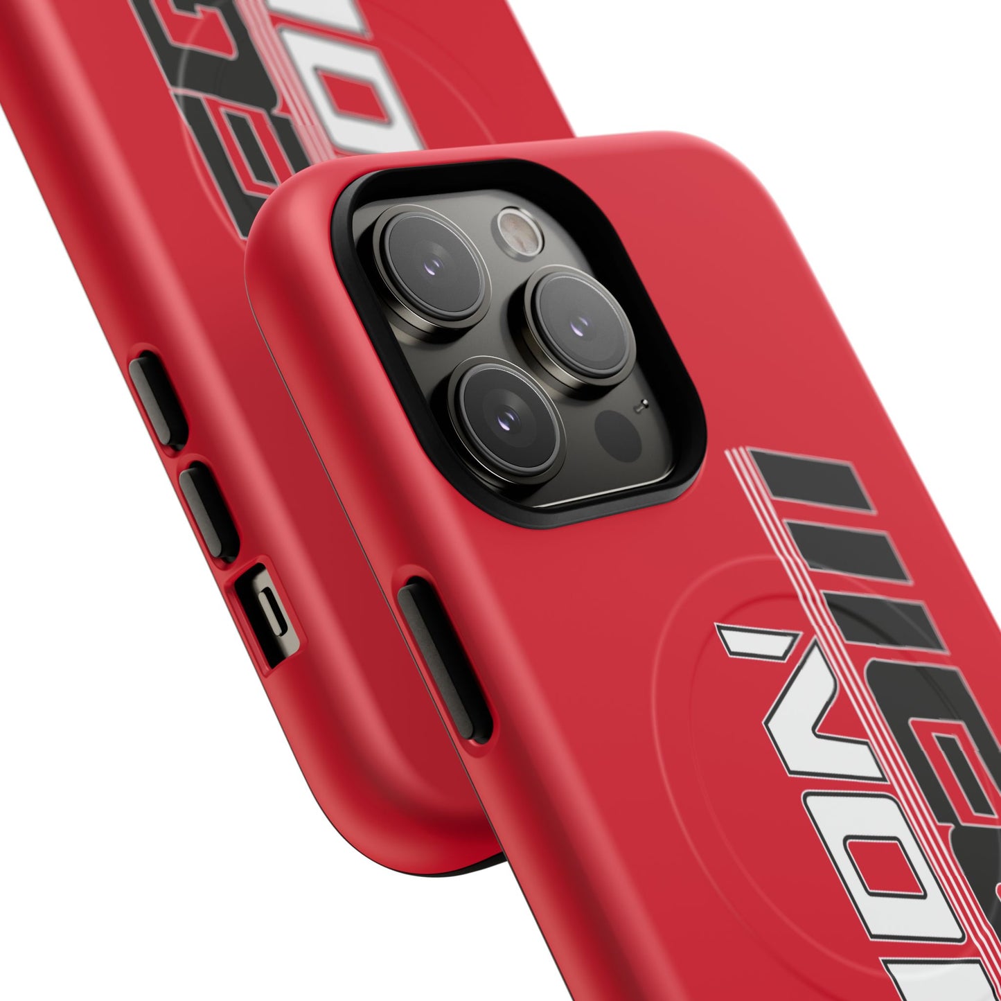 Illegal NoiZe Racing Red Tough Magnetic iPhone Case