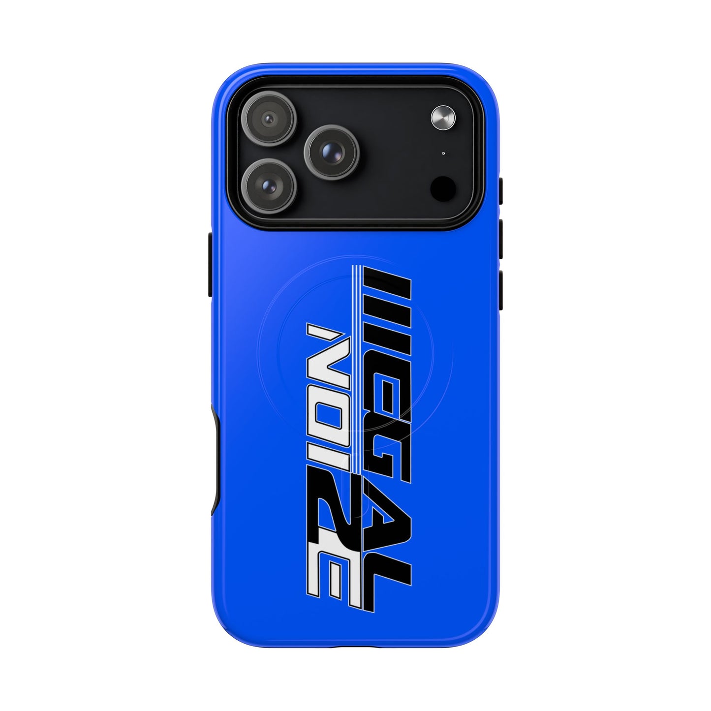 Illegal NoiZe Electric Blue Tough Magnetic iPhone Case