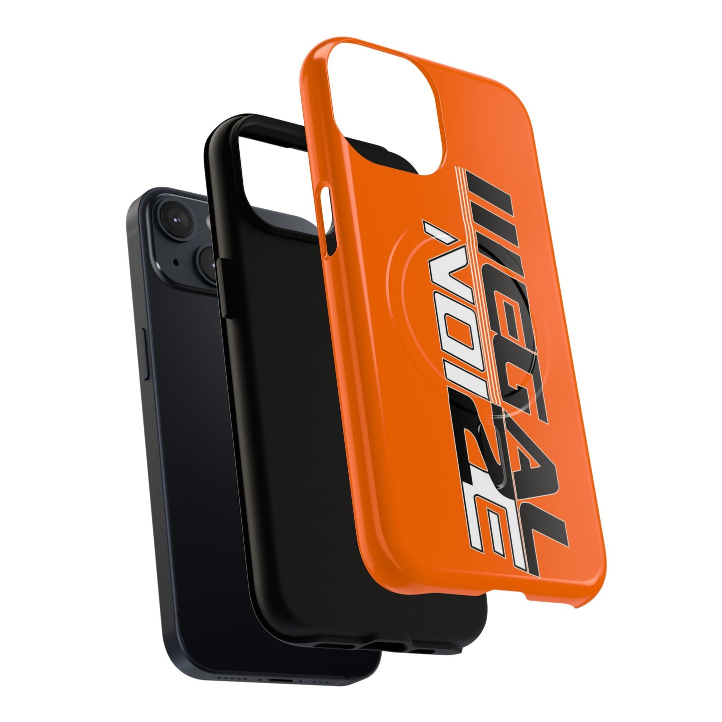 Illegal NoiZe Cosmic Orange Tough Magnetic iPhone Case