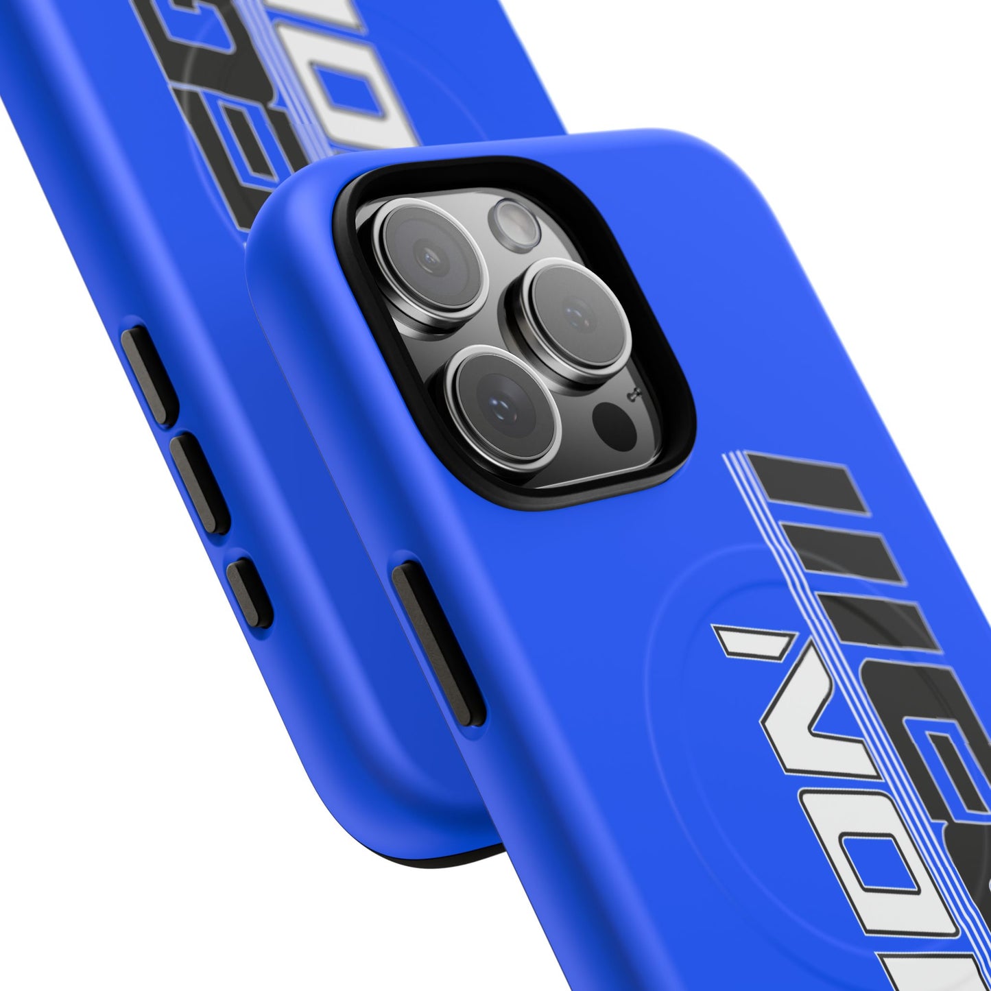 Illegal NoiZe Electric Blue Tough Magnetic iPhone Case
