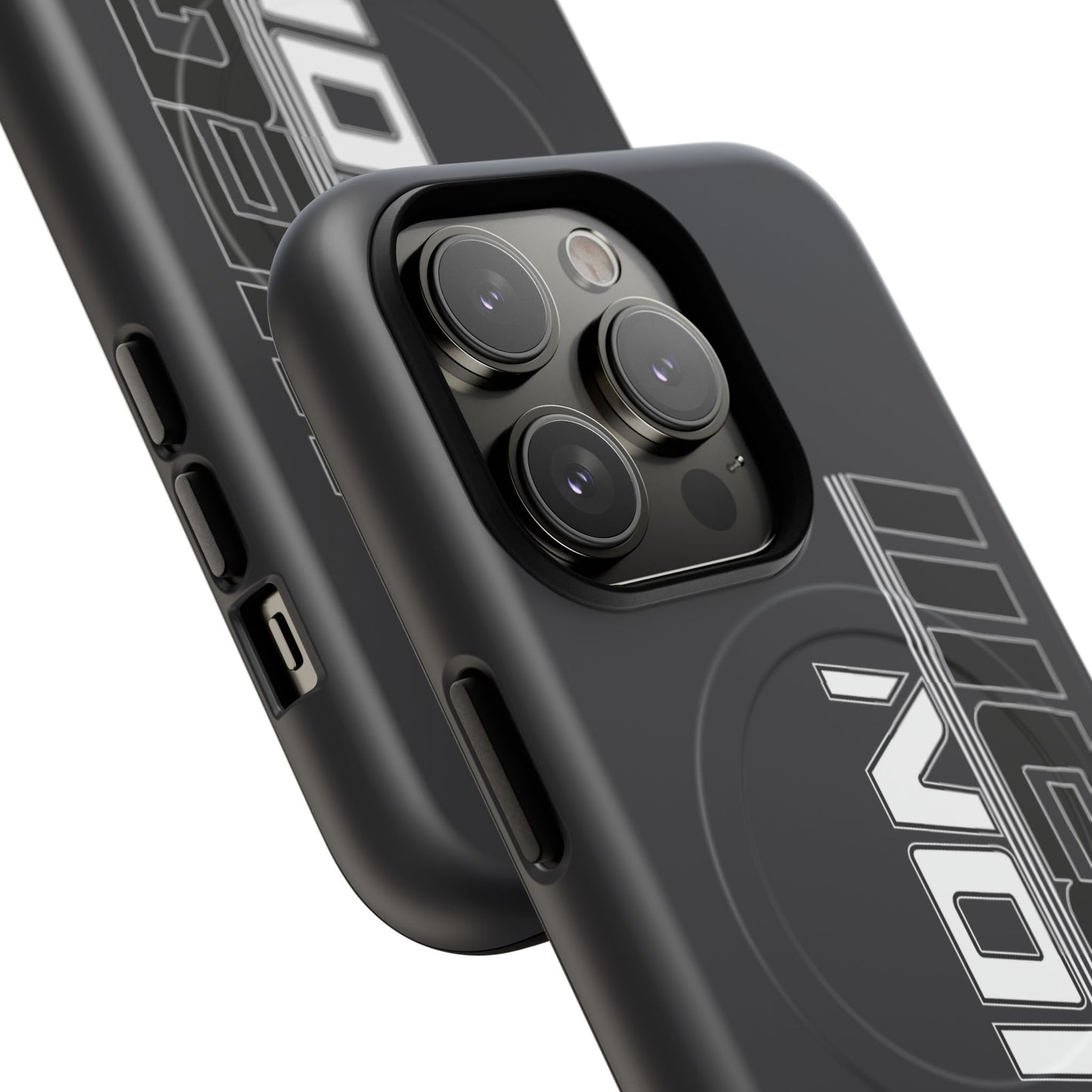 Illegal NoiZe Gunmetal Graphite Tough Magnetic iPhone Case