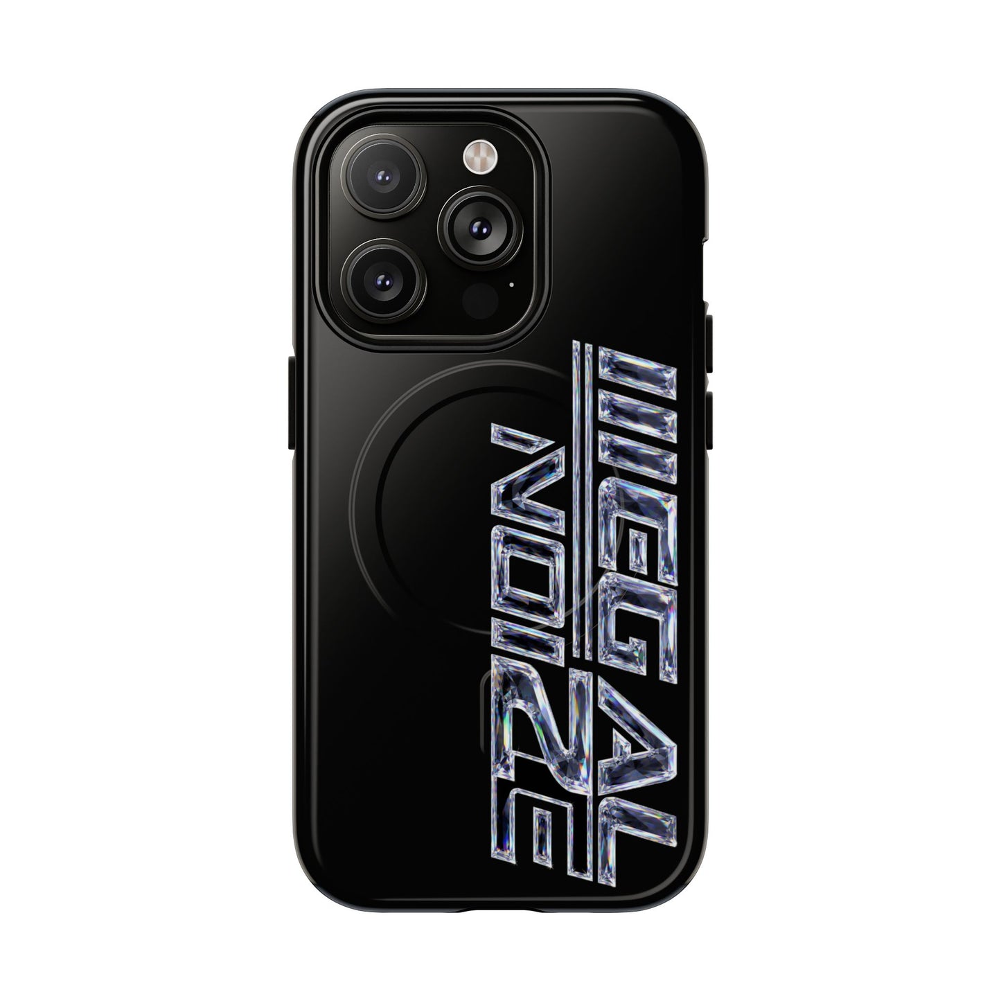 Illegal NoiZe Black Diamond Tough Magnetic iPhone Case