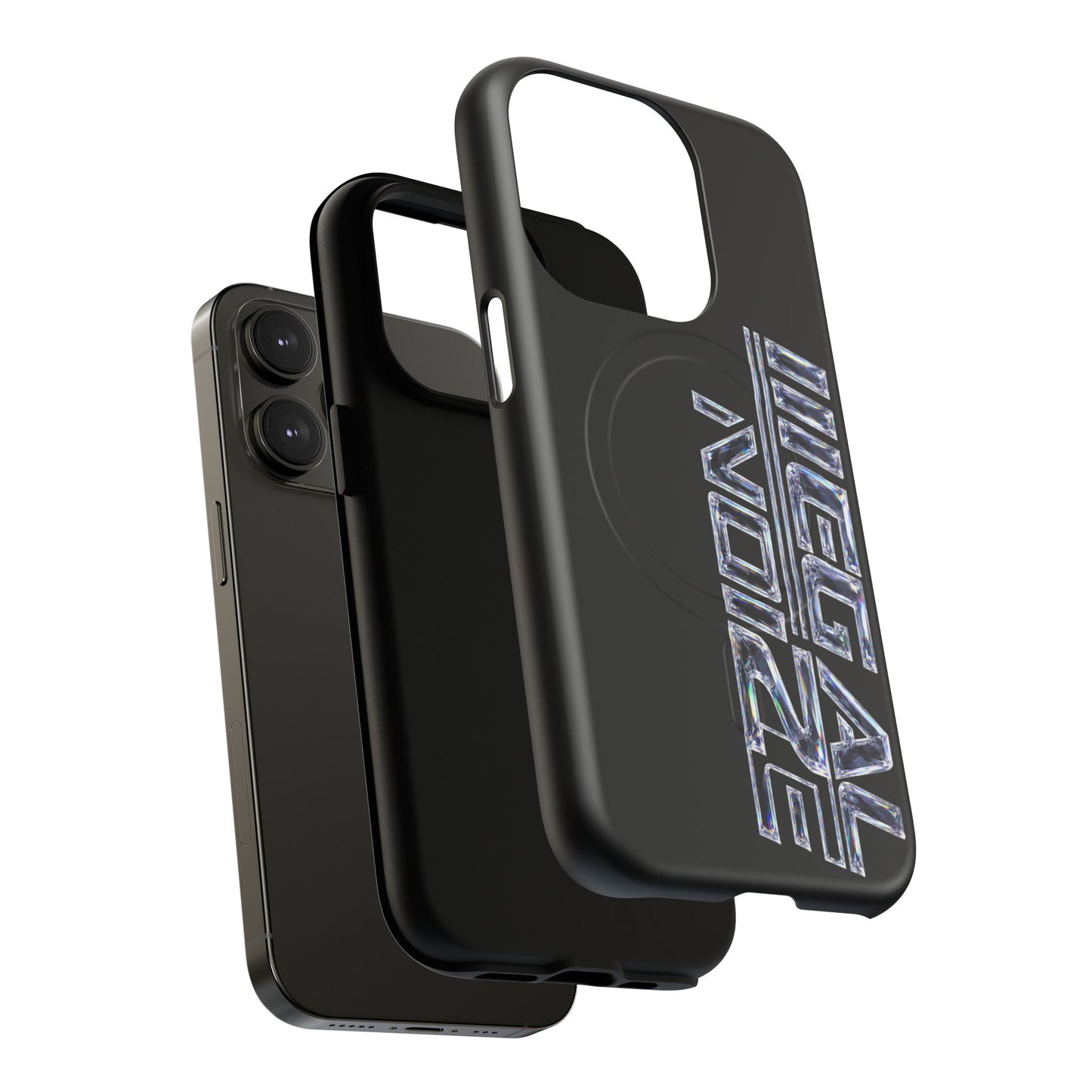 Illegal NoiZe Black Diamond Tough Magnetic iPhone Case