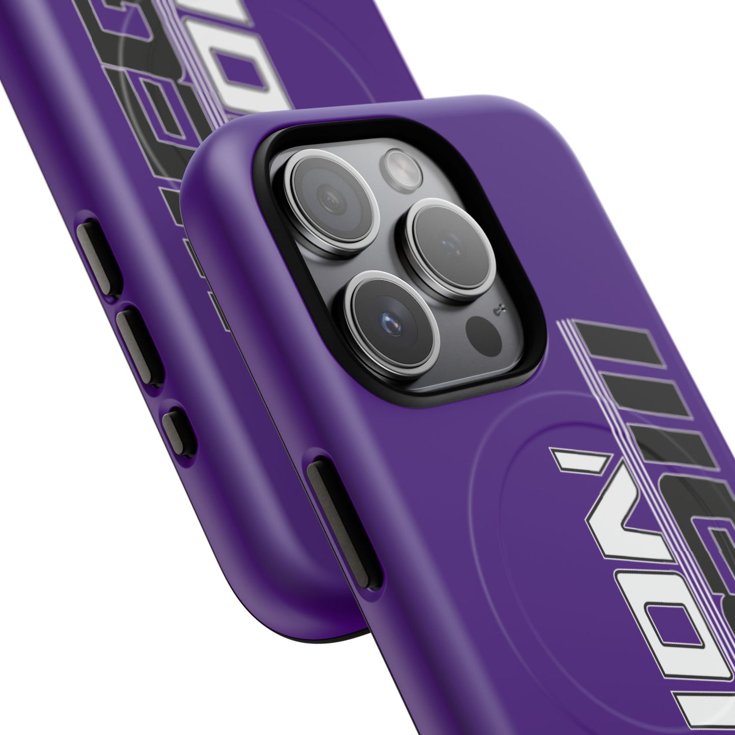 Illegal NoiZe Deep Purple Tough Magnetic iPhone Case