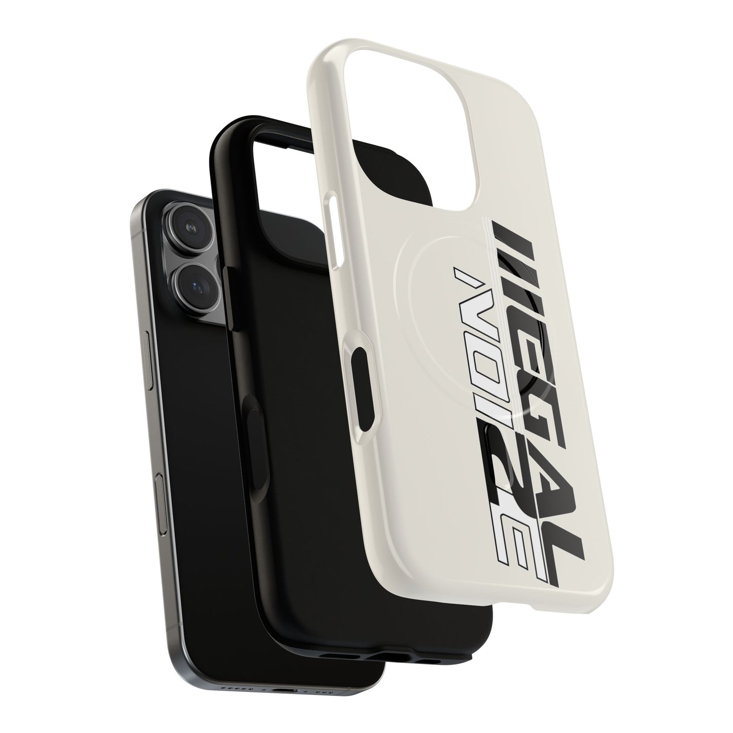 Illegal NoiZe Frost White Tough Magnetic iPhone Case
